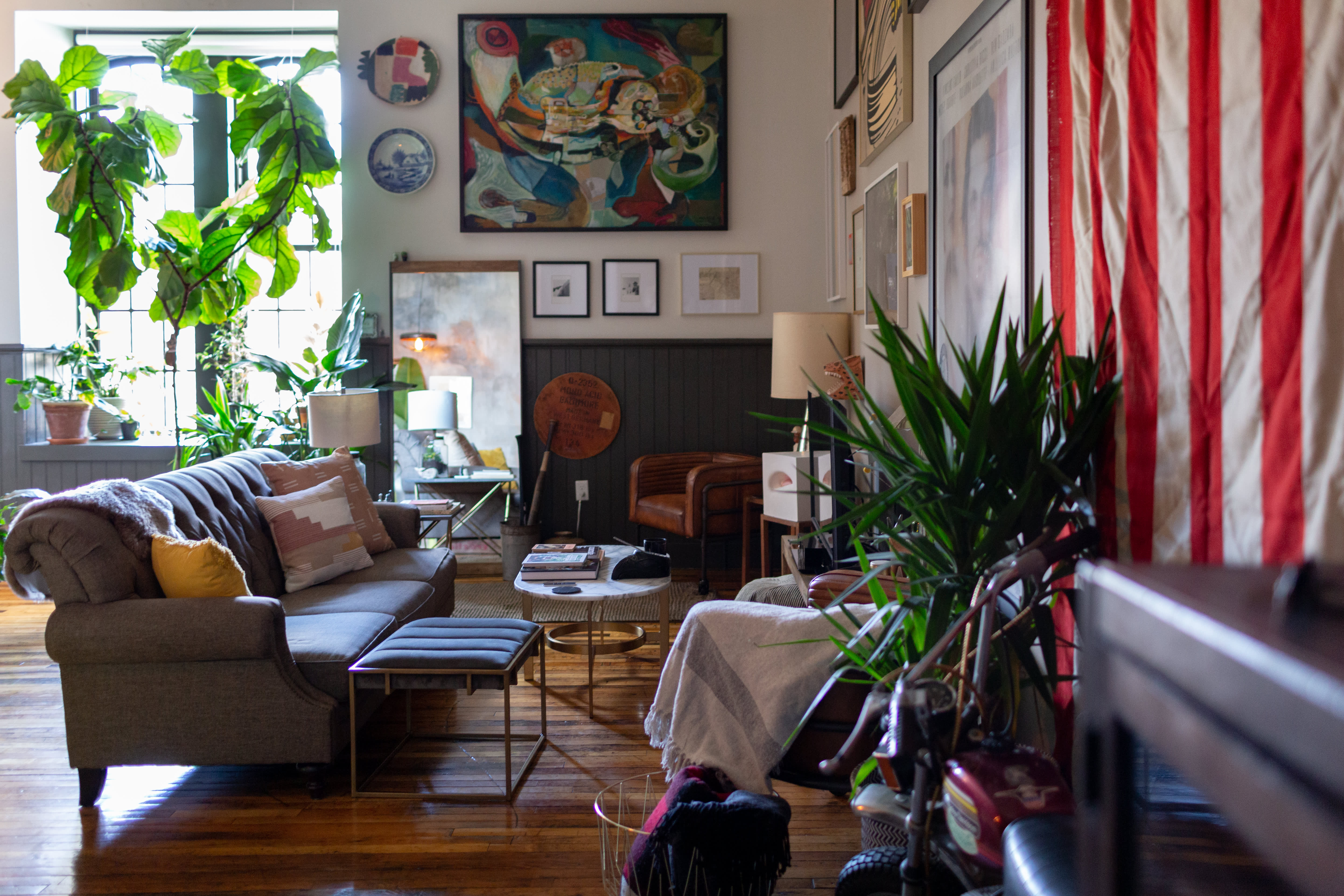 Hilton Carter Plant Doctor Industrial Loft Home Photos Apartment Therapy