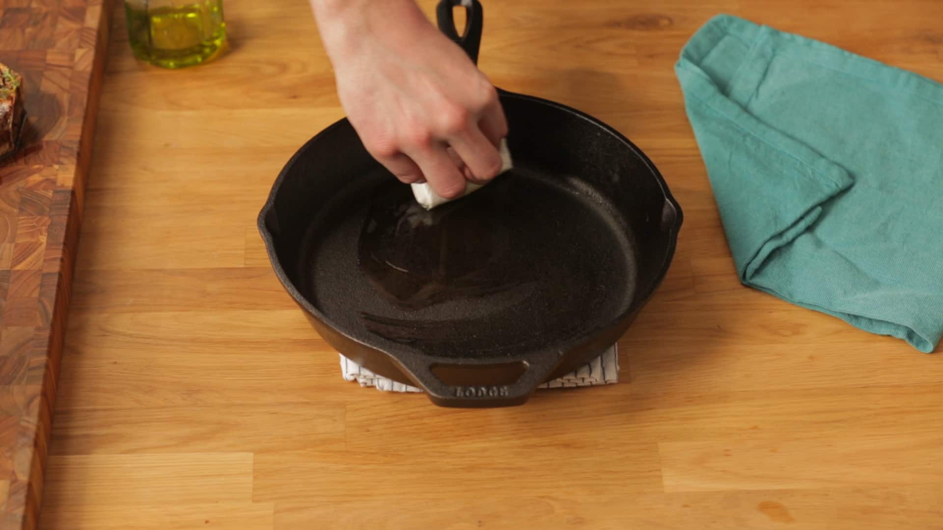How to clean a cast iron skillet kitchn
