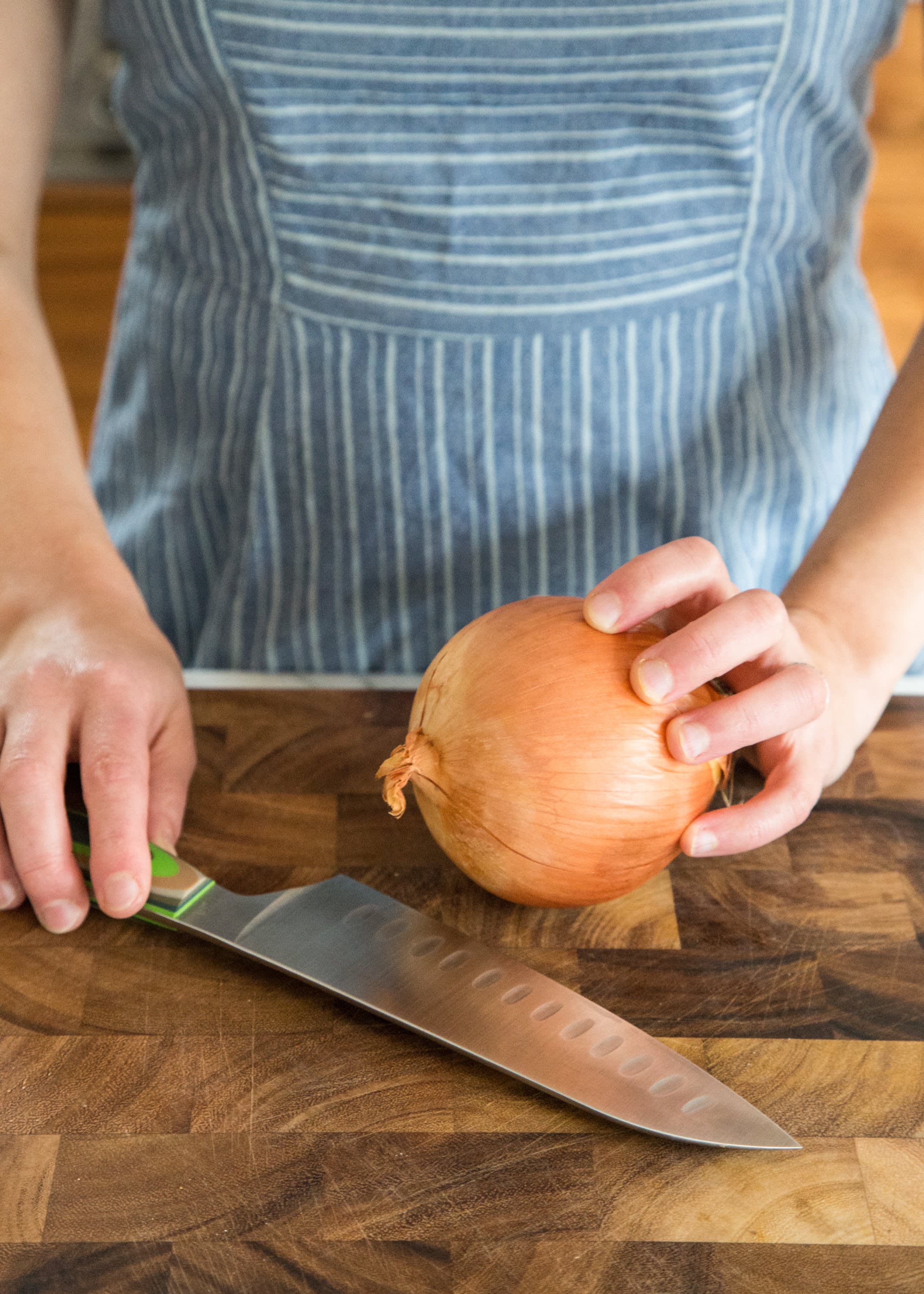 How To Thinly Slice an Onion Kitchn