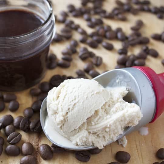 Recipe Coffee Ice Cream with Hot Fudge Sauce Kitchn