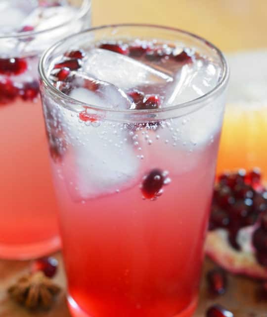 Drink Recipe: Pink Grapefruit and Pomegranate Soda | Kitchn