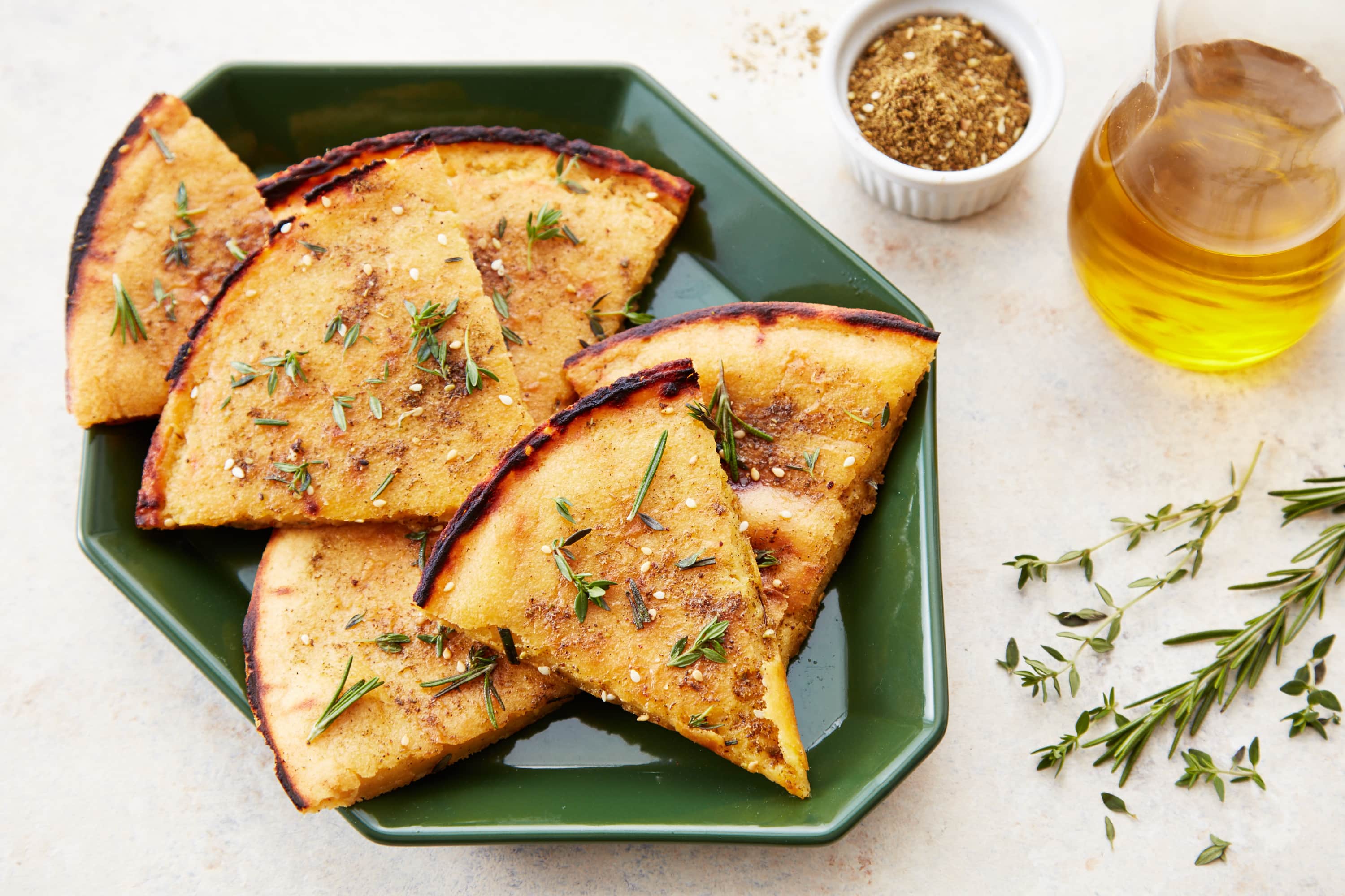 Socca Gluten Free Chickpea Flour Flatbread Recipe Kitchn