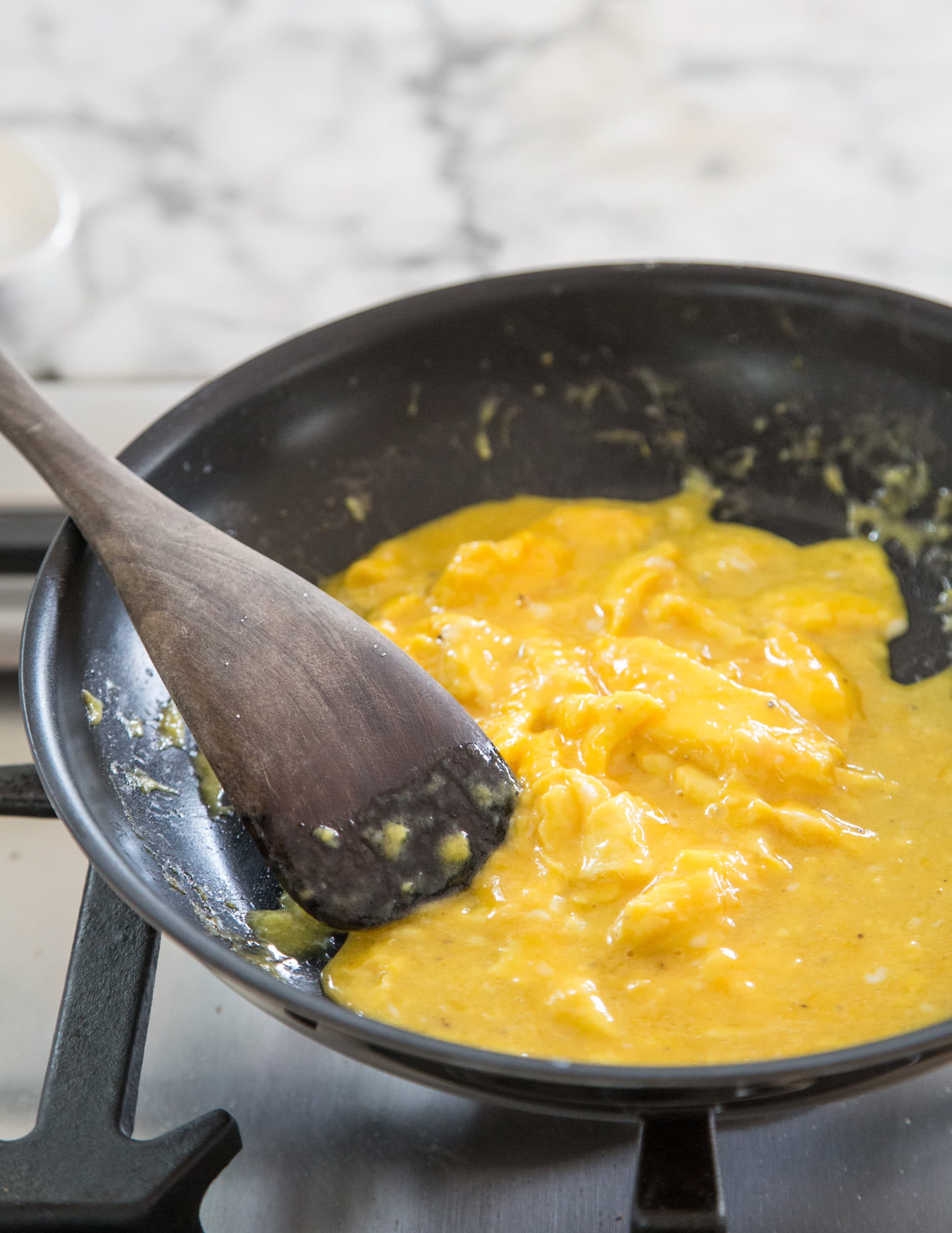 How To Make Soft, Creamy Scrambled Eggs Kitchn