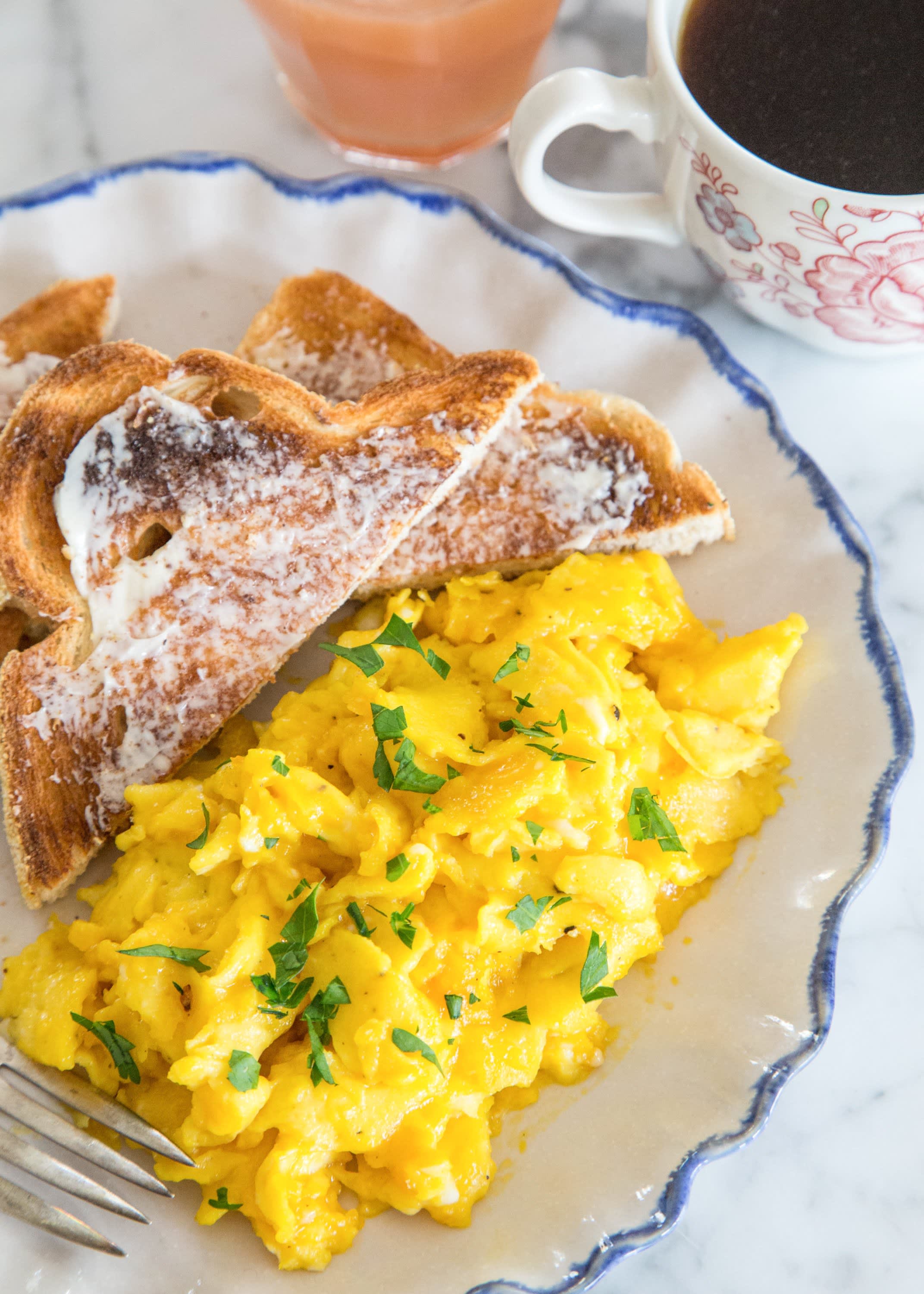 How To Make Soft, Creamy Scrambled Eggs Kitchn