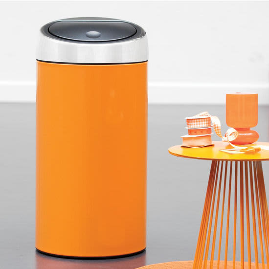 Beyond Stainless Steel Colorful Kitchen Trash Cans from Brabantia Kitchn