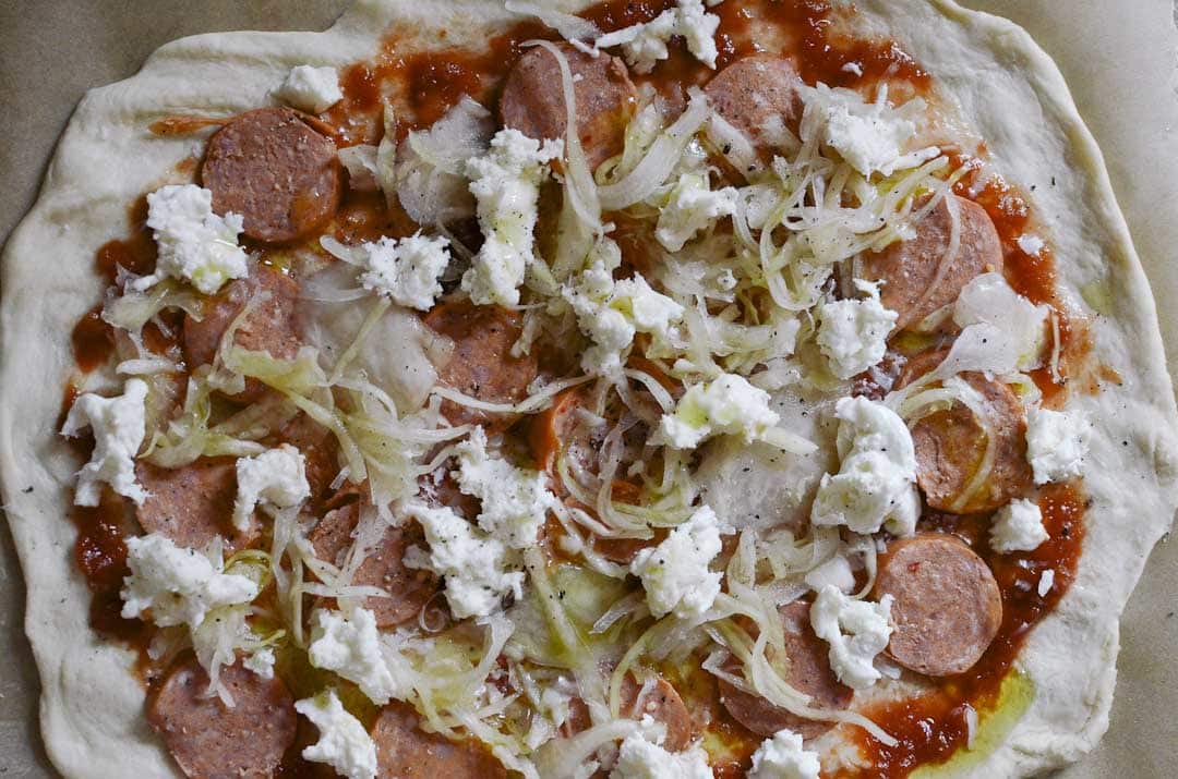 Recipe Sausage & Sauerkraut Pizza Kitchn
