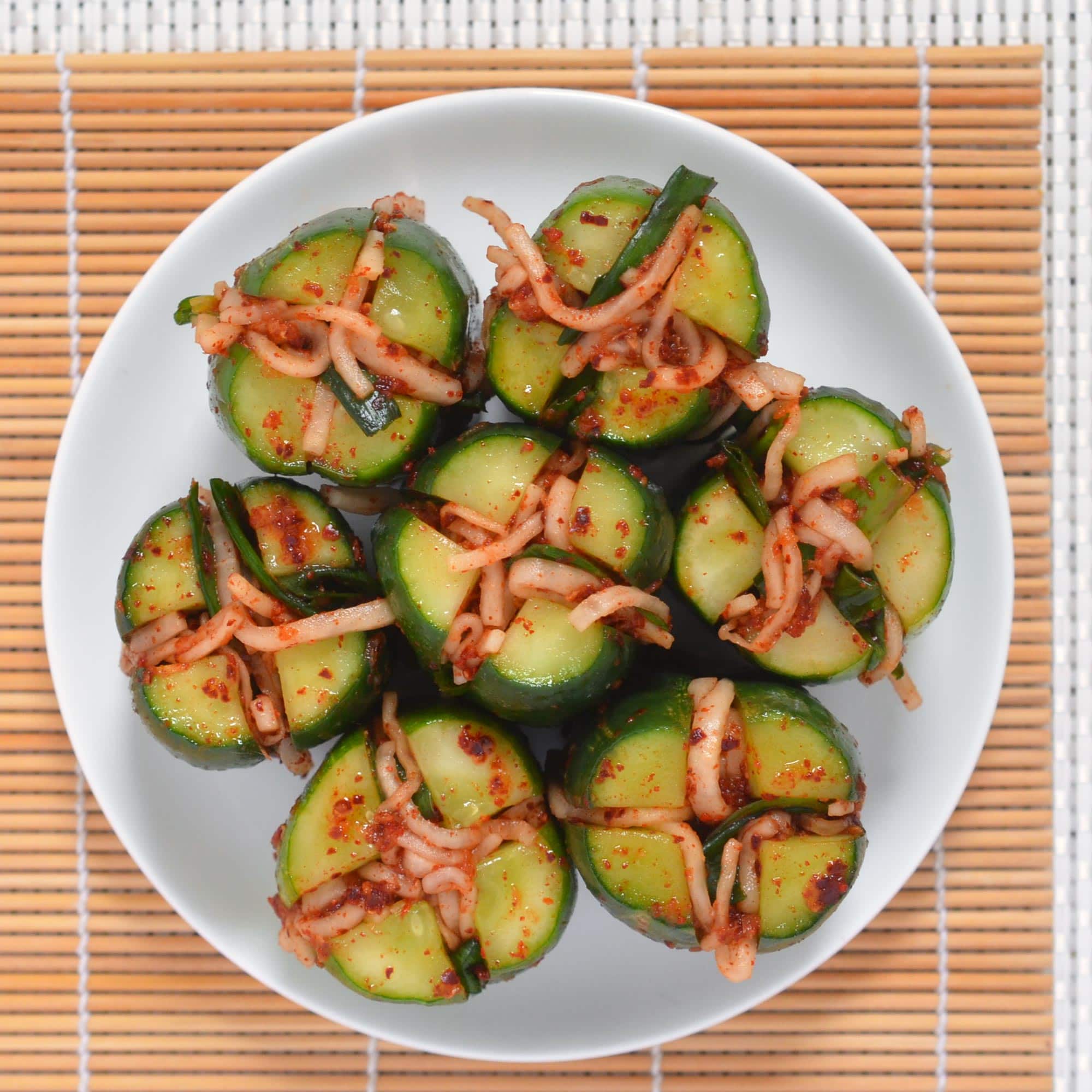 Recipe Cucumber Kimchi Bites Kitchn