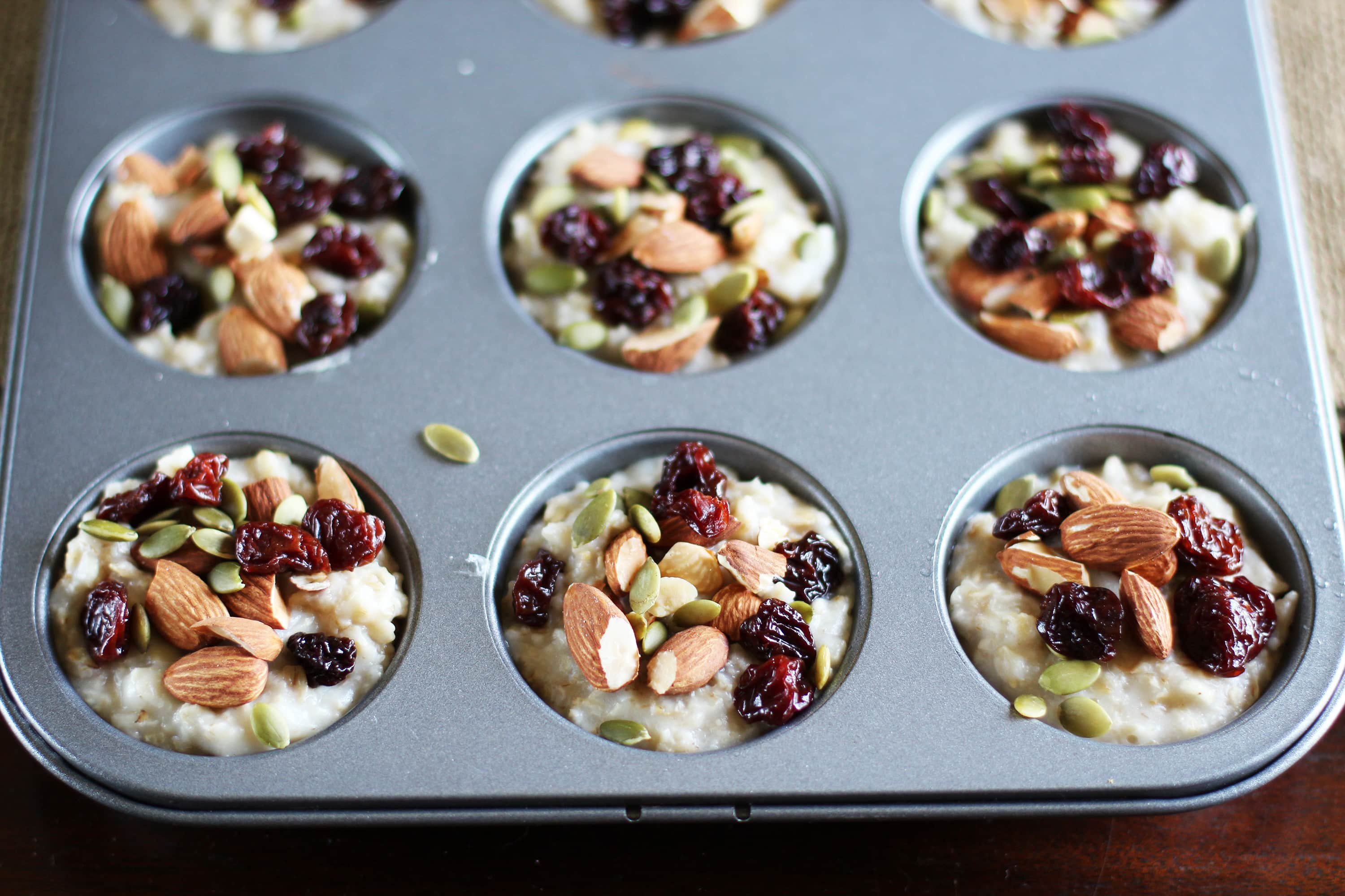 Recipe Frozen SingleServe Oatmeal with Almonds & Dried Cherries Kitchn