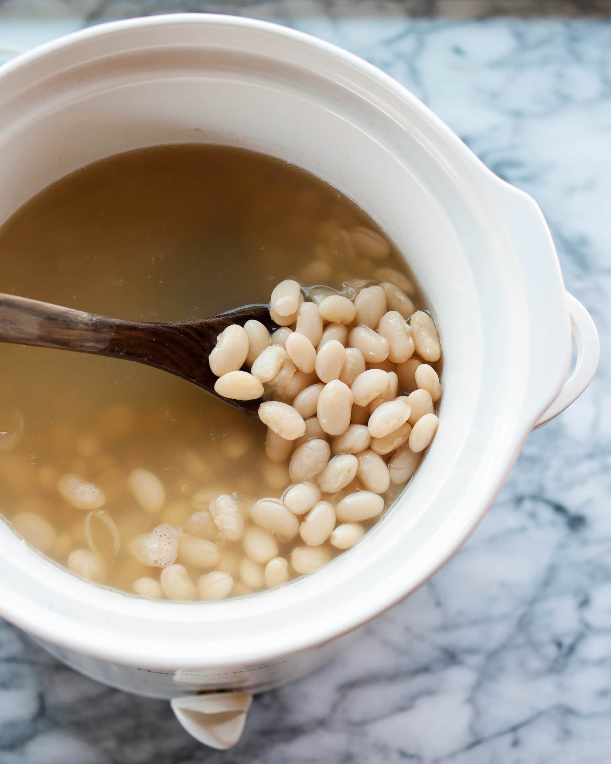 How To Cook Beans In The Slow Cooker Kitchn