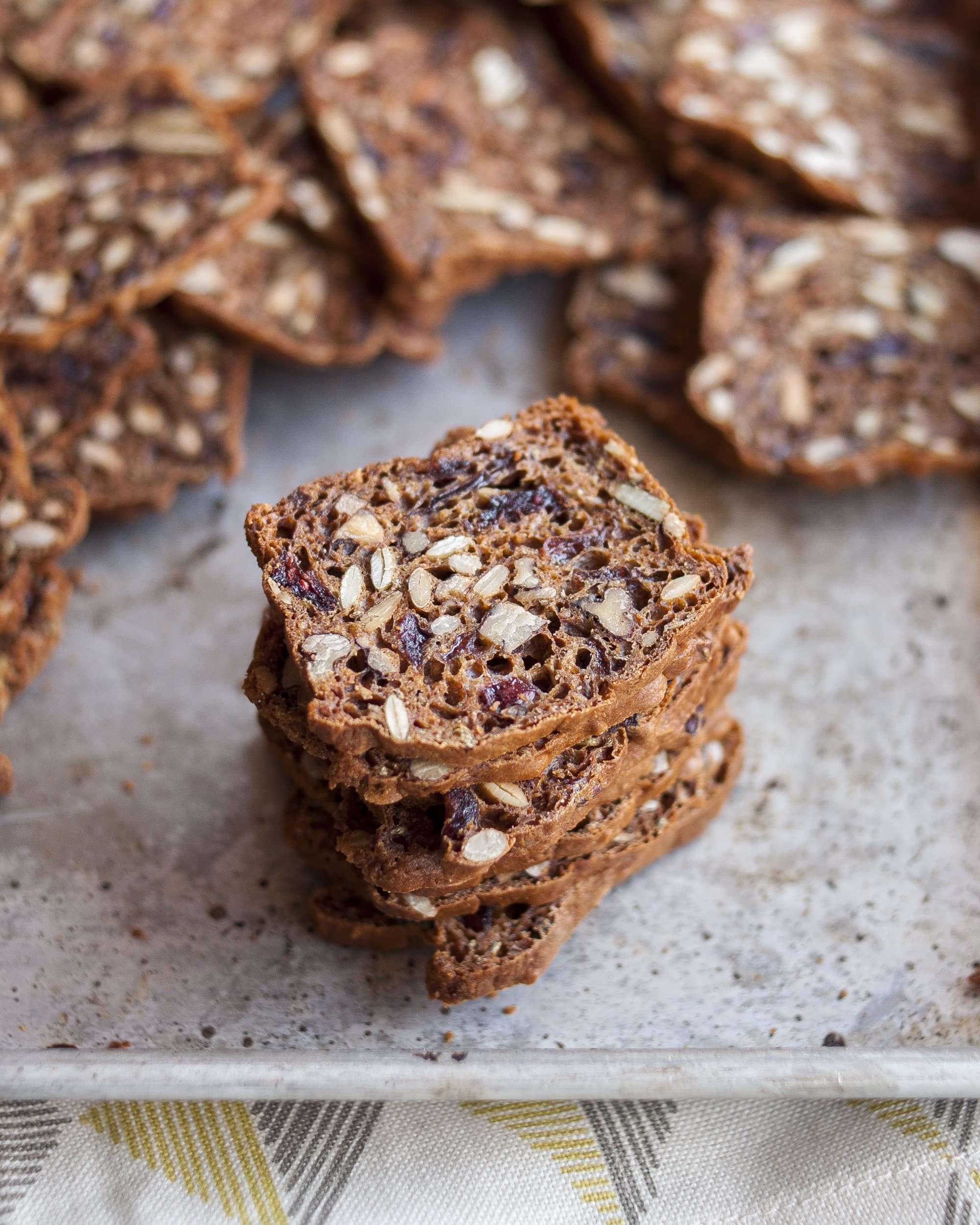 Recipe Harvest Crackers with Cranberries, Pecans & Rosemary Kitchn