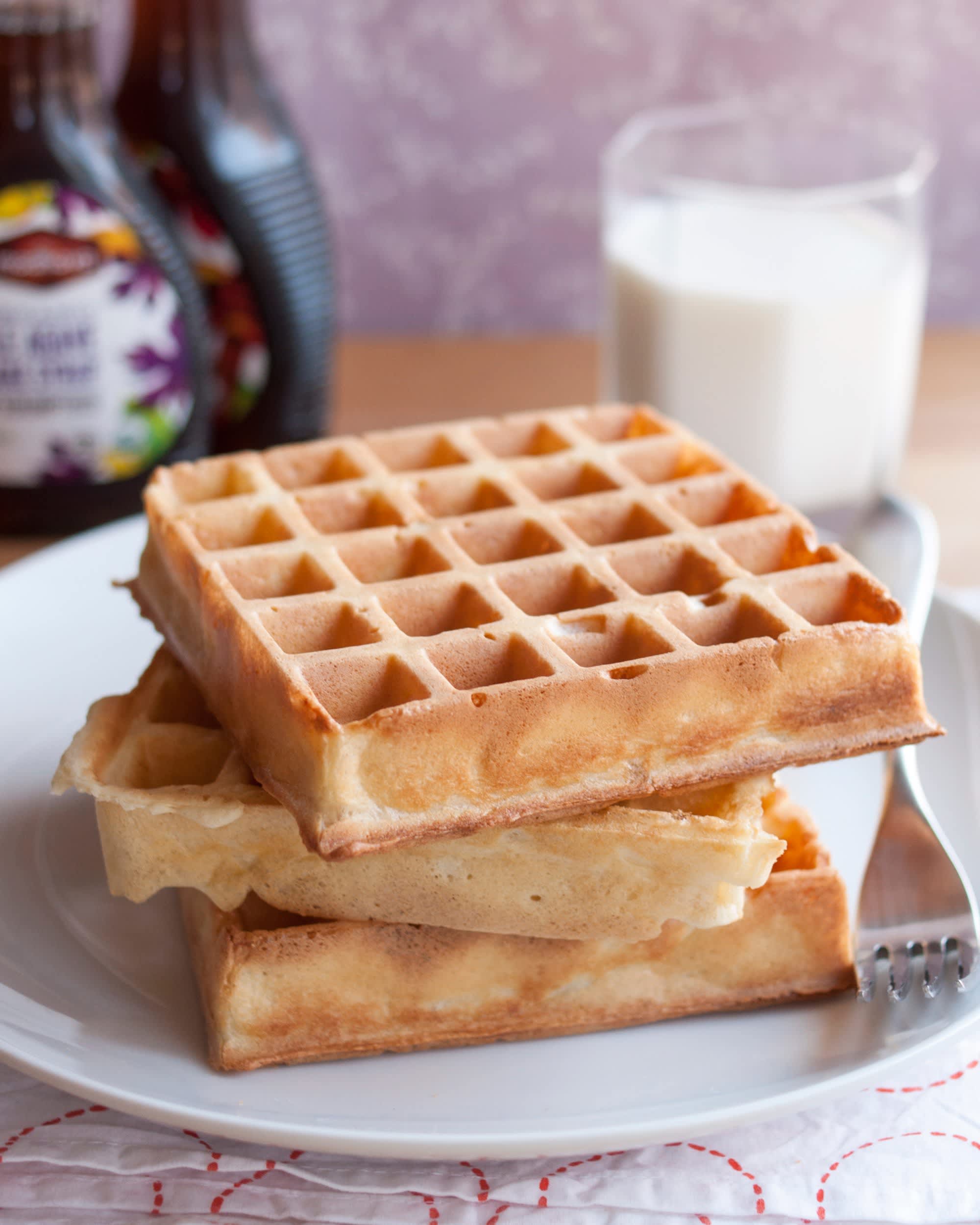 Recipe Overnight Yeasted Waffles Kitchn