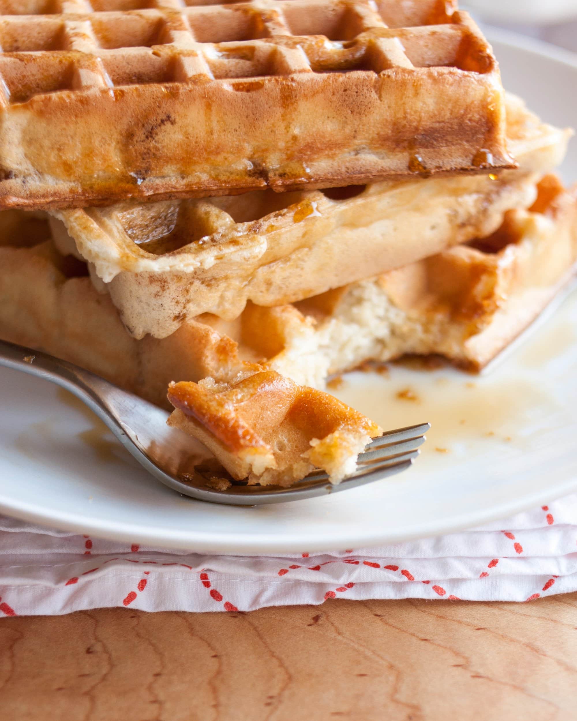 Recipe Overnight Yeasted Waffles Kitchn