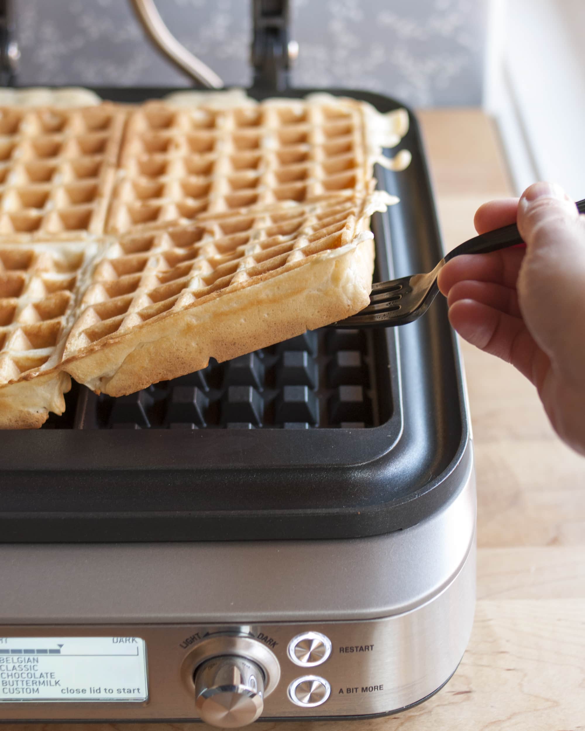 Recipe Overnight Yeasted Waffles Kitchn