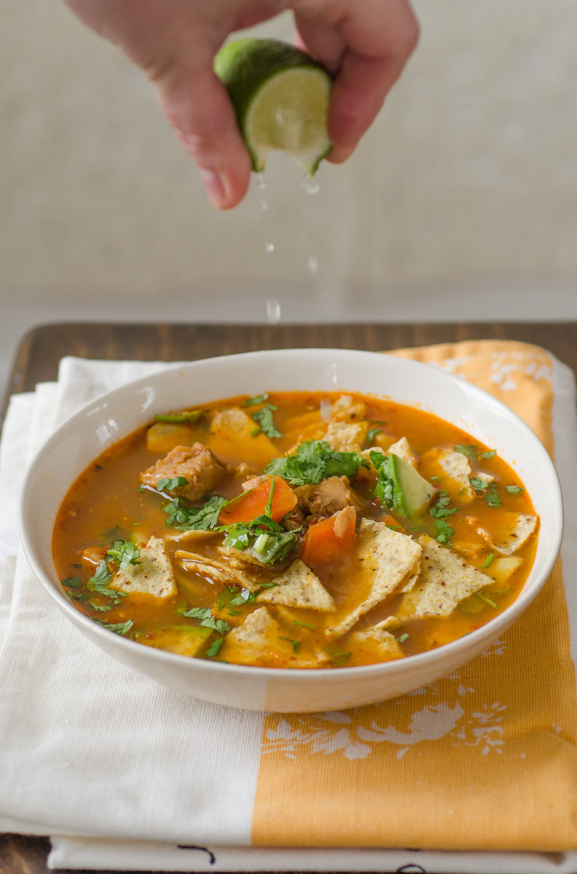 Recipe Turkey Tortilla Soup Kitchn