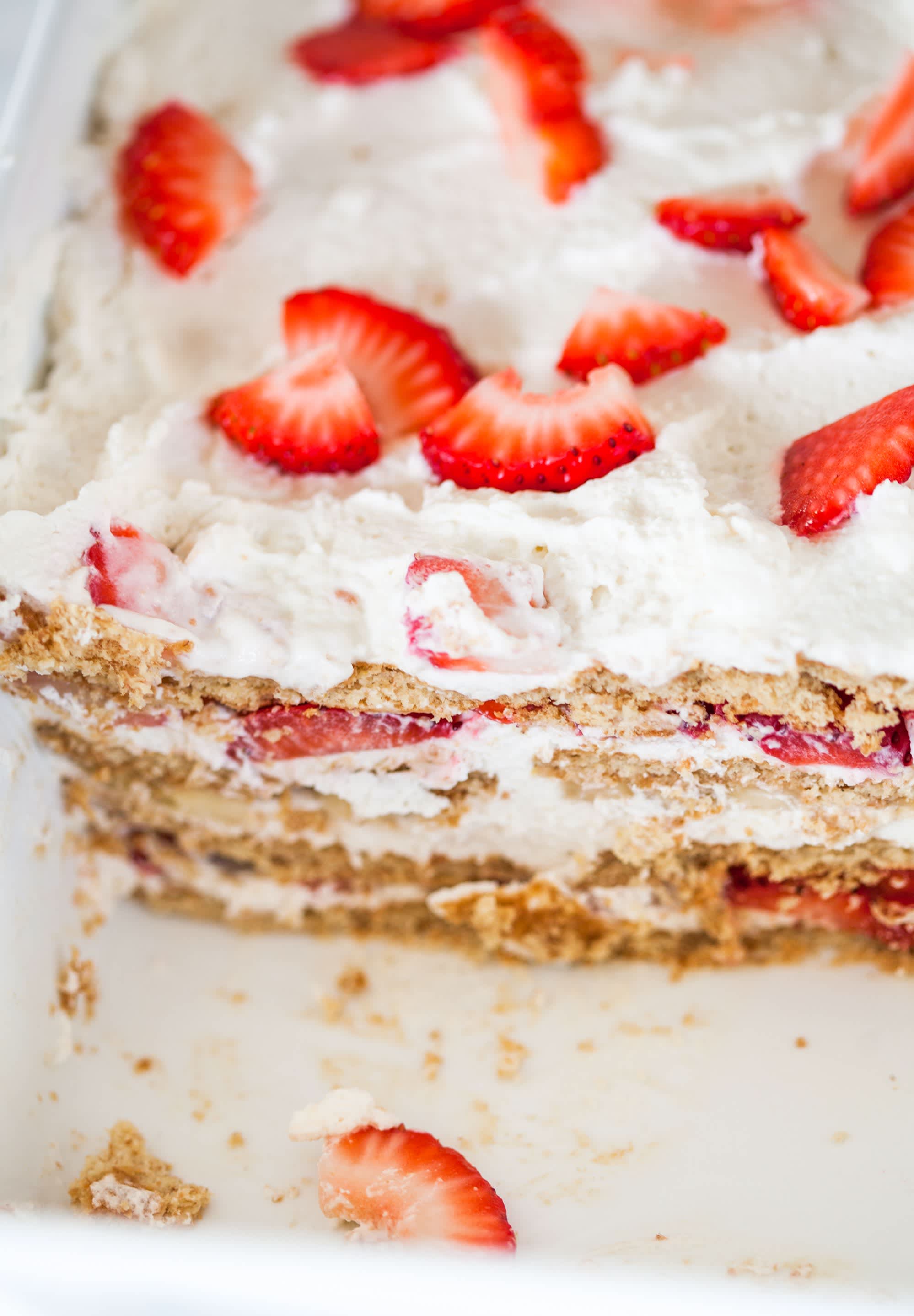 july 4th ice box cake