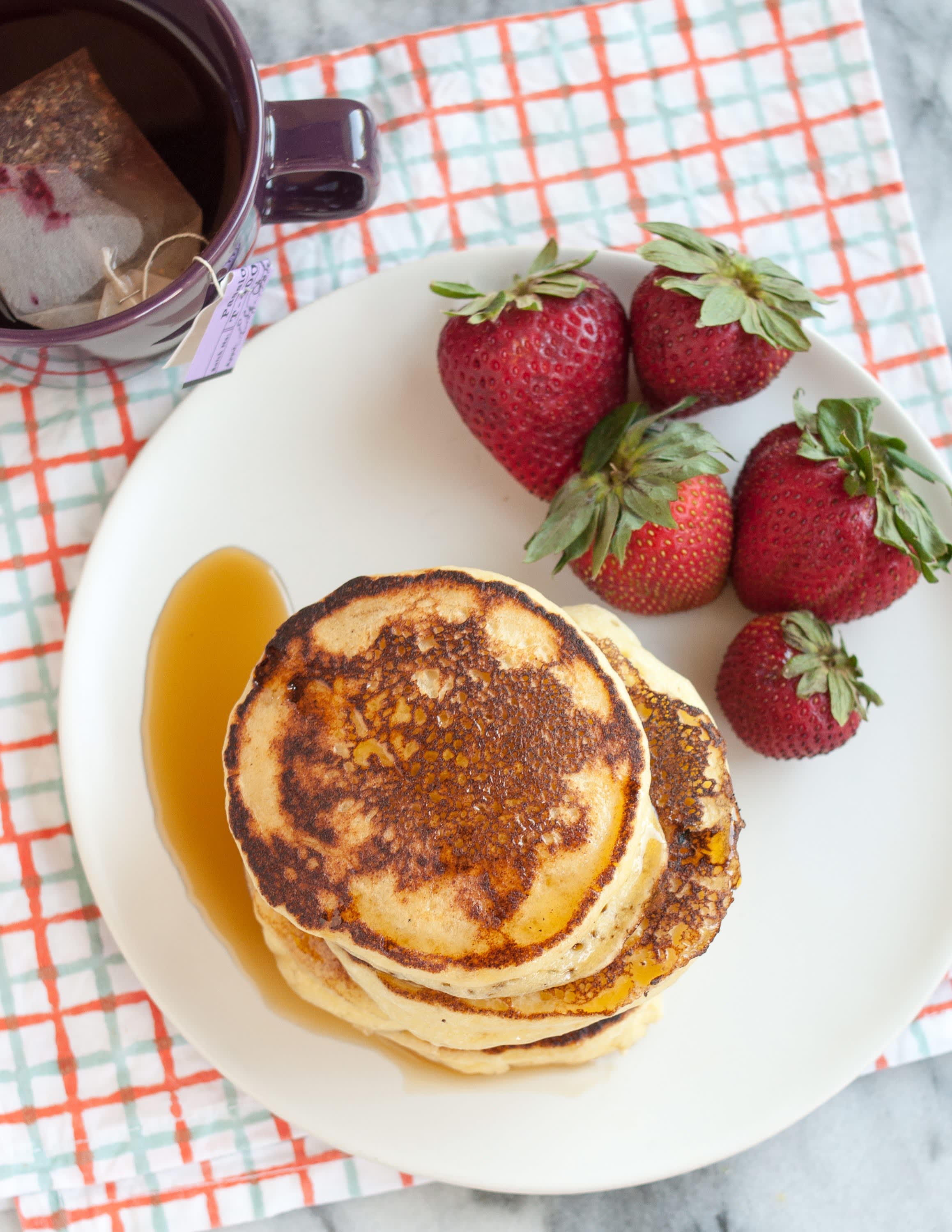 Recipe: Fluffy Ricotta Pancakes | Kitchn