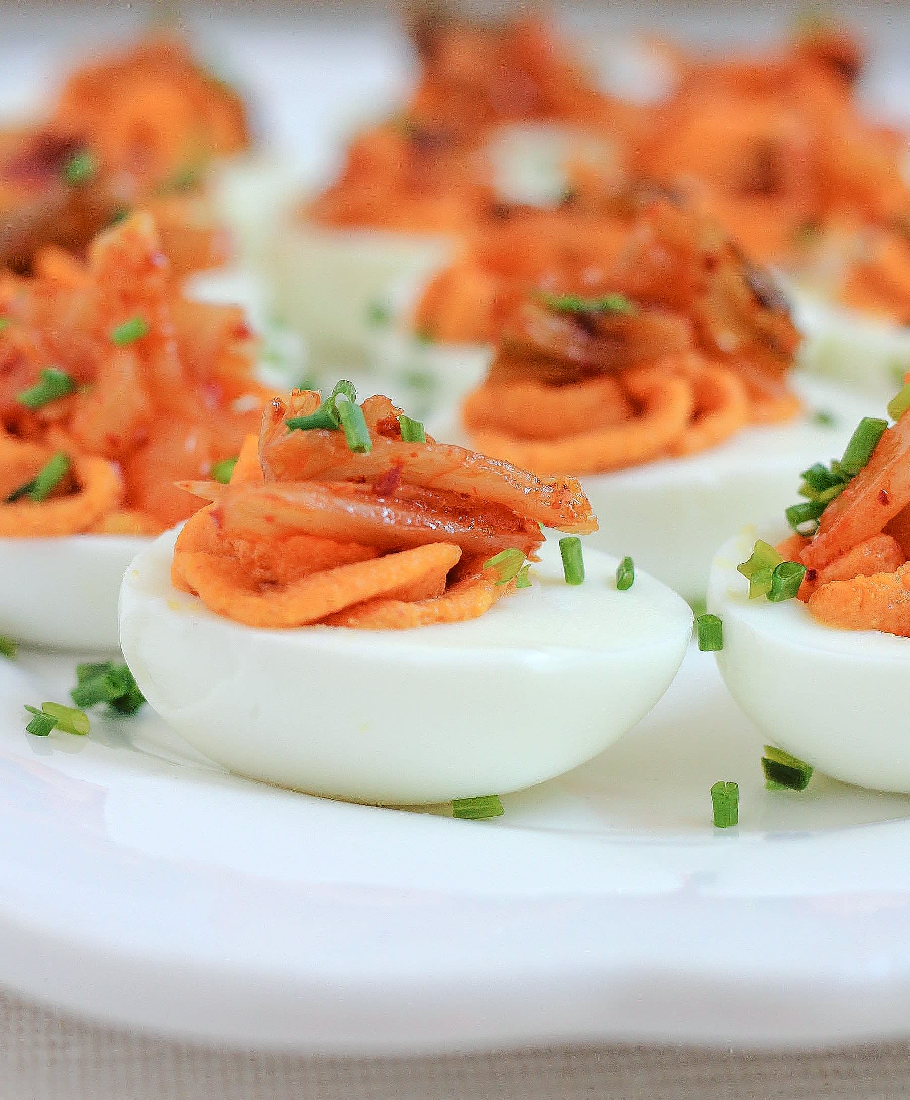 Recipe Kimchi Deviled Eggs Kitchn