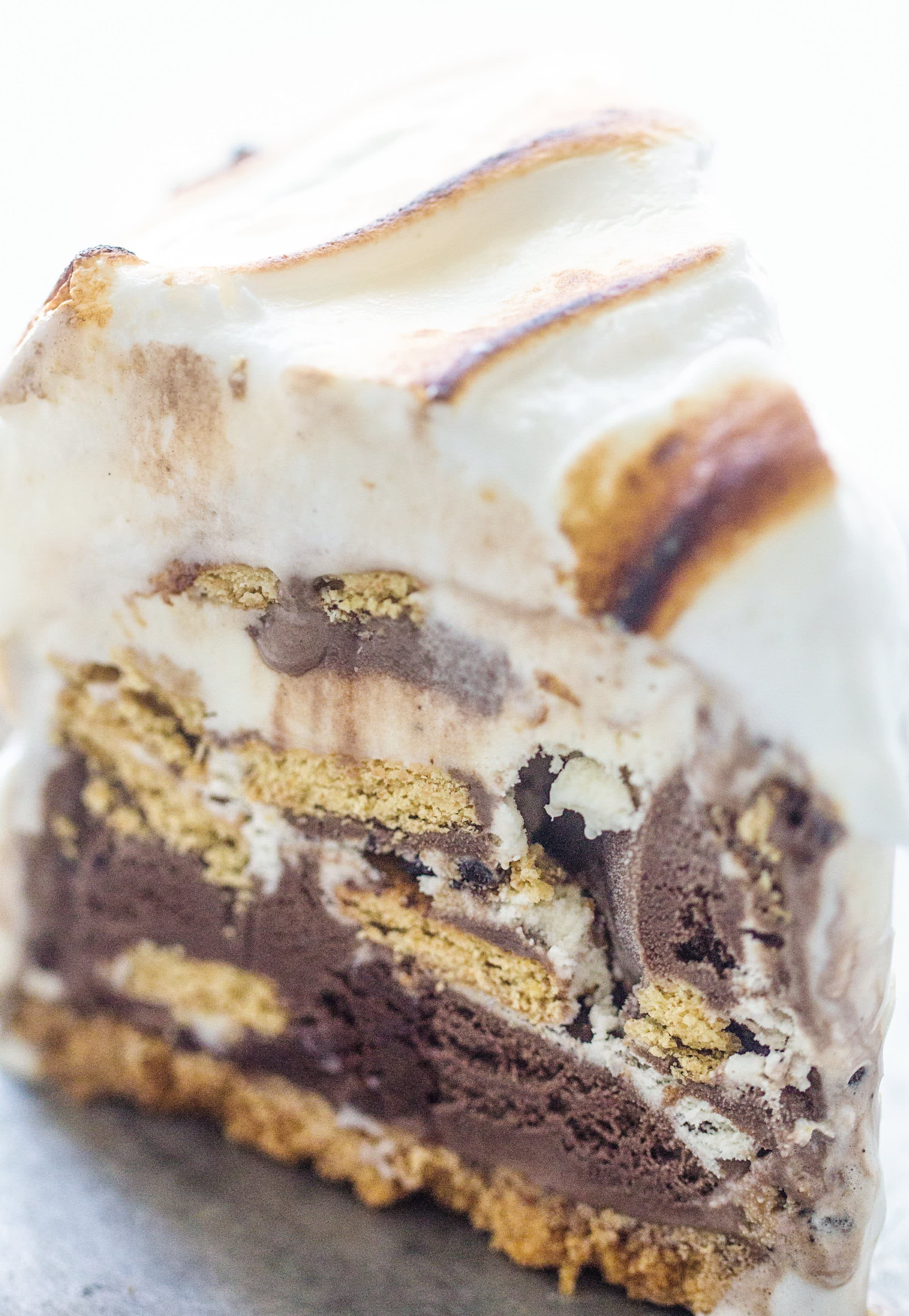 Recipe: S’mores Ice Cream Cake | Kitchn