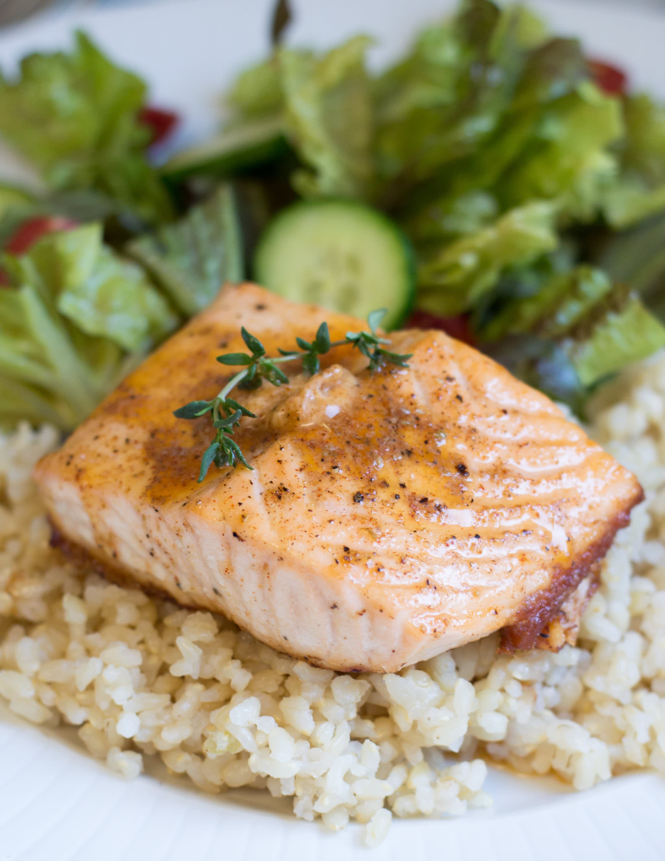 Recipe: Broiled Salmon with Spiced Butter | Kitchn