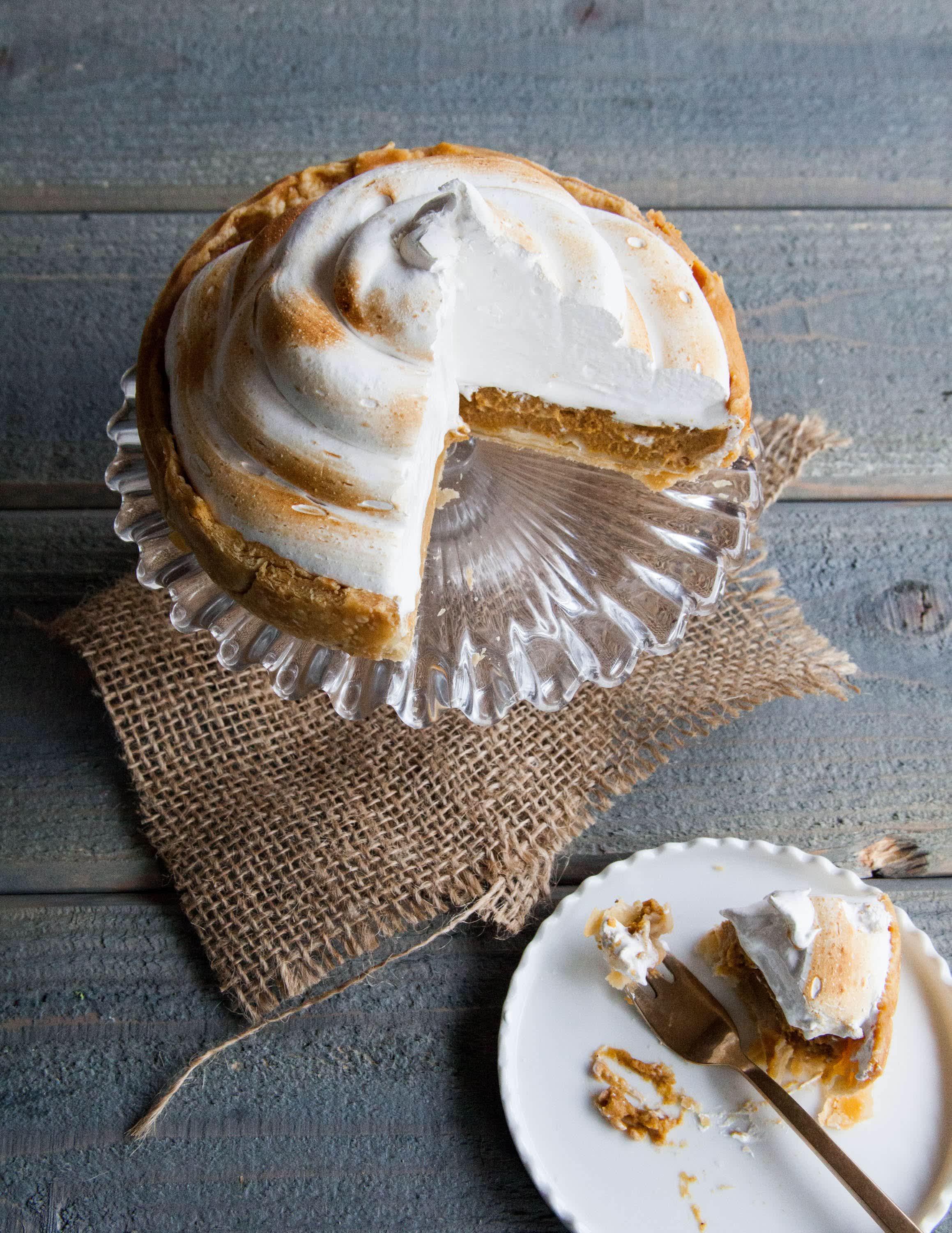 Recipe: Deep-Dish Pumpkin Meringue Pie | Kitchn