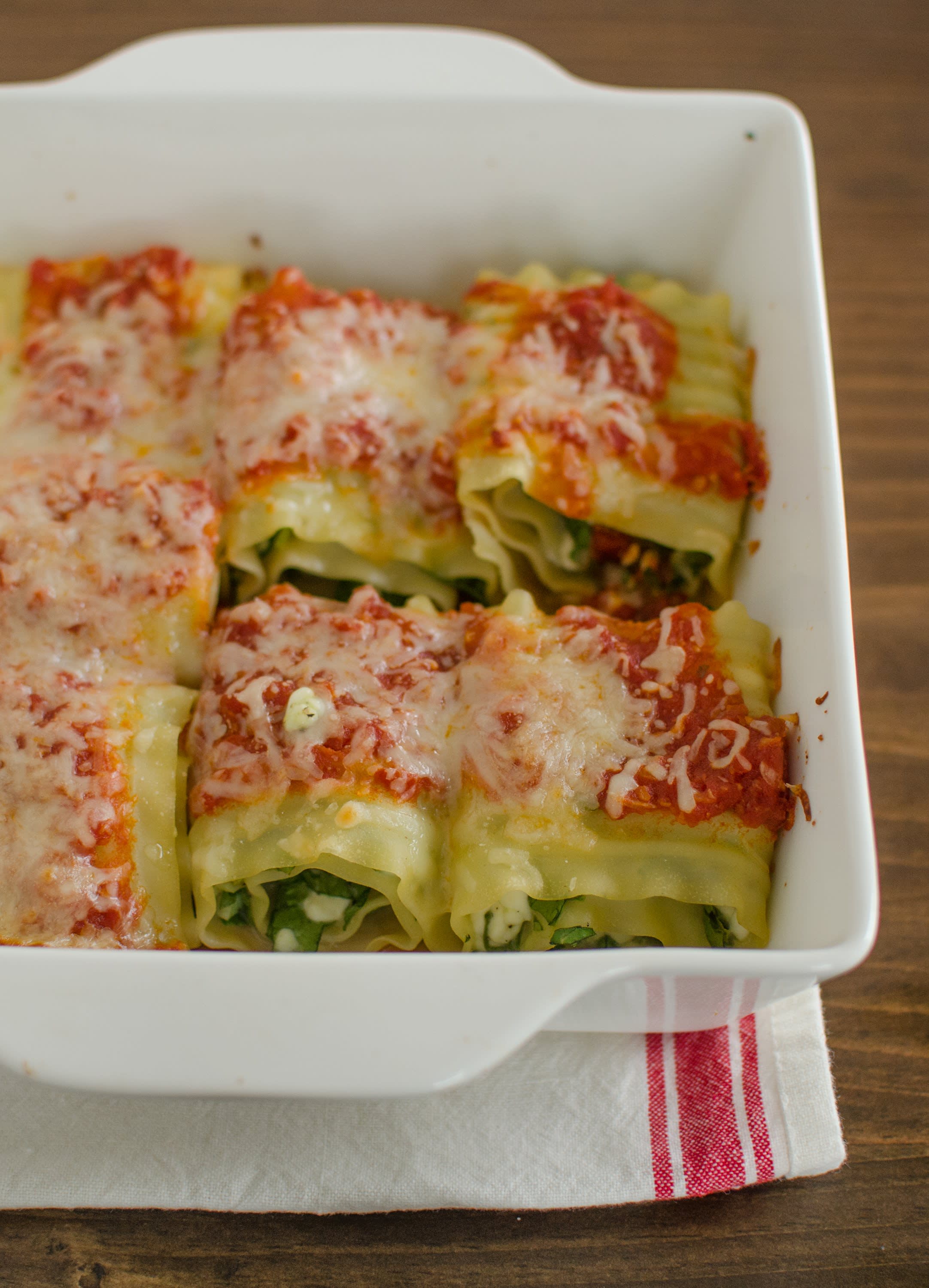 Spinach Lasagna Roll-Ups | Kitchn
