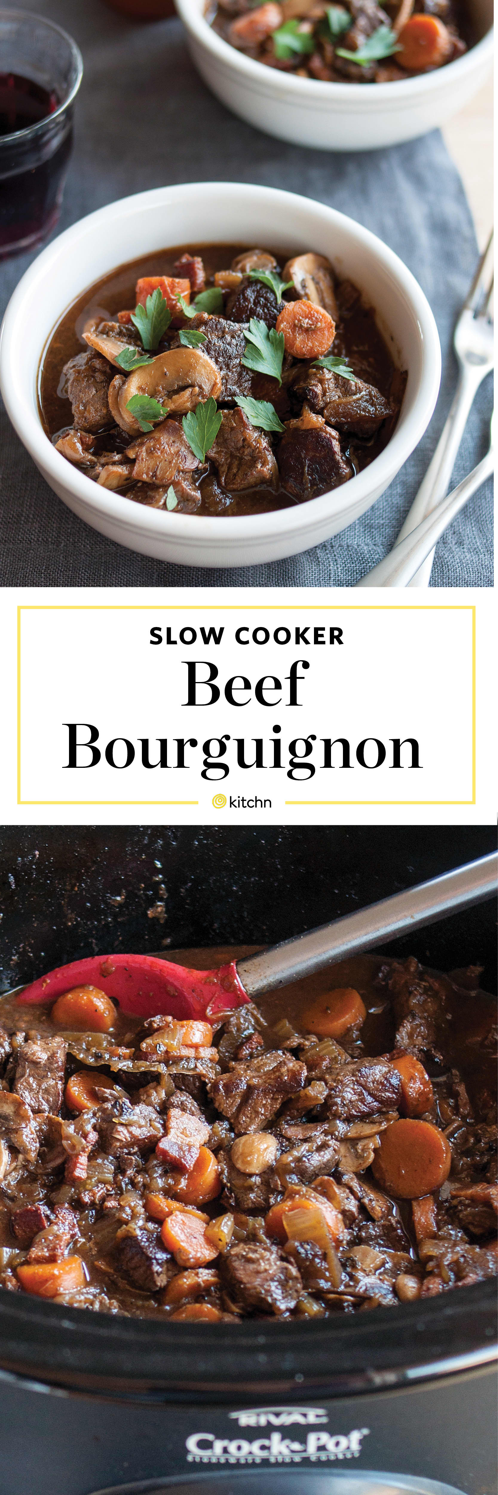 Slow Cooker Boeuf Bourguignon | Kitchn