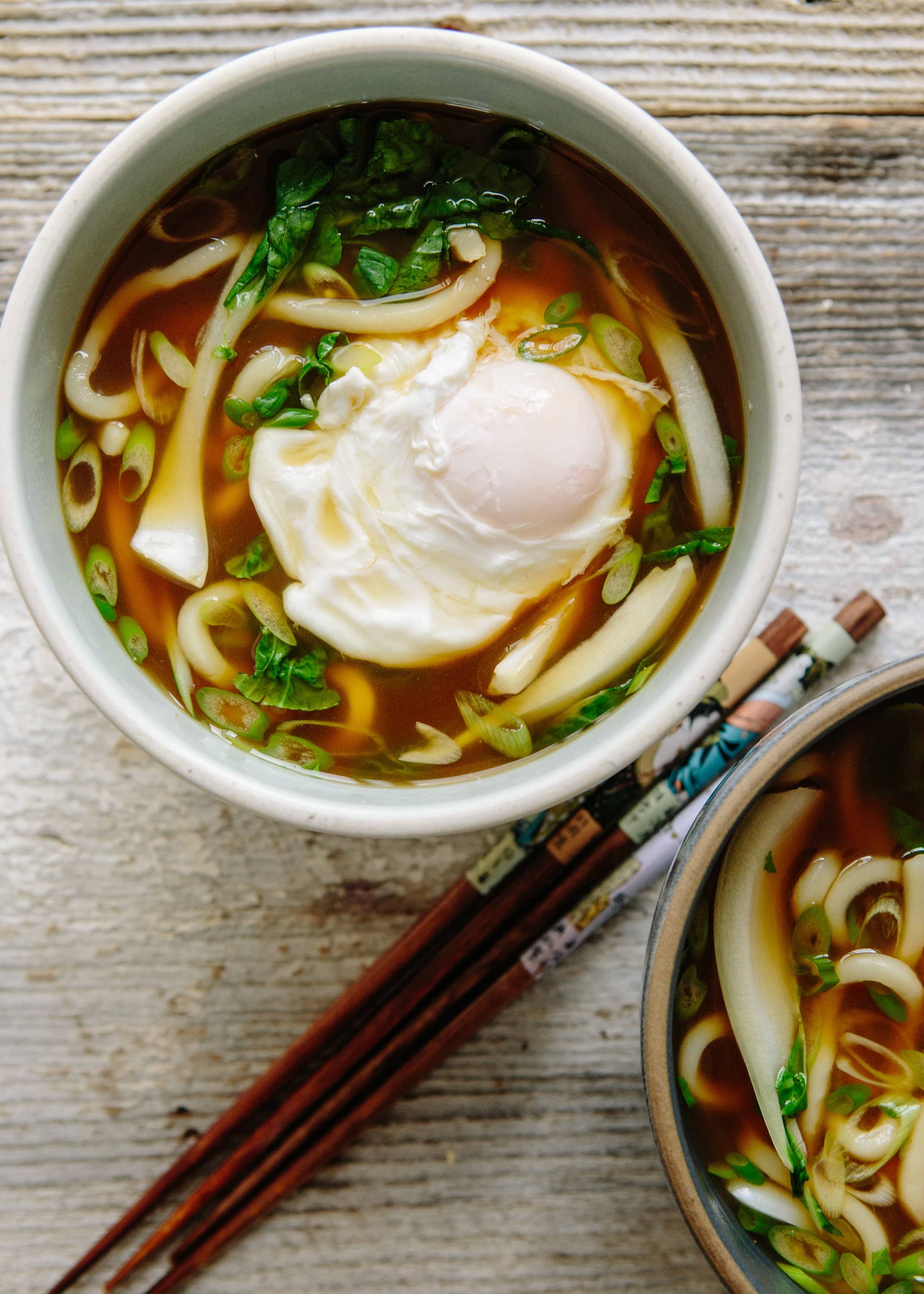 Recipe Udon Soup With Bok Choy And Poached Egg Kitchn