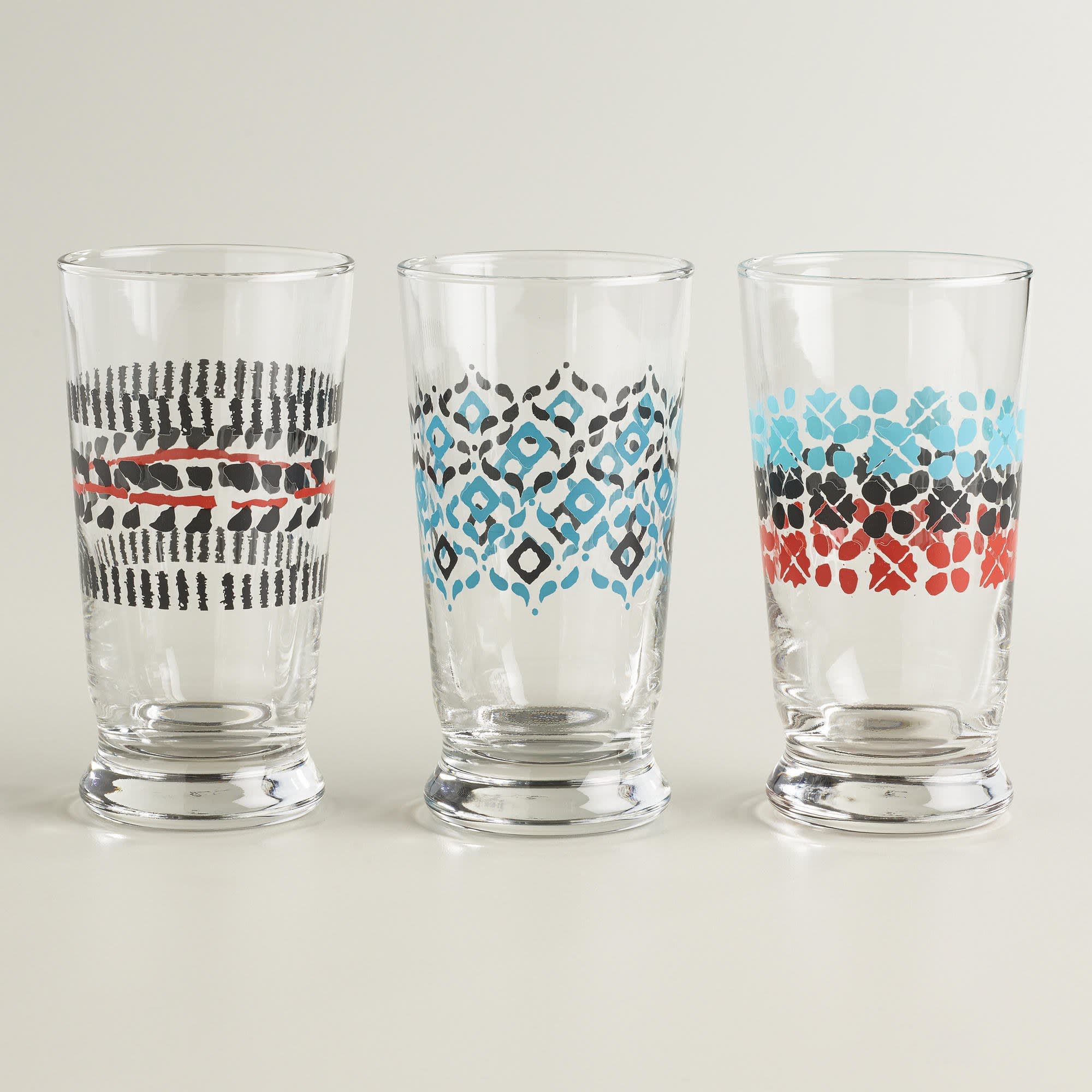 15 Patterned Glasses to Perk up Your Dinner Table Kitchn