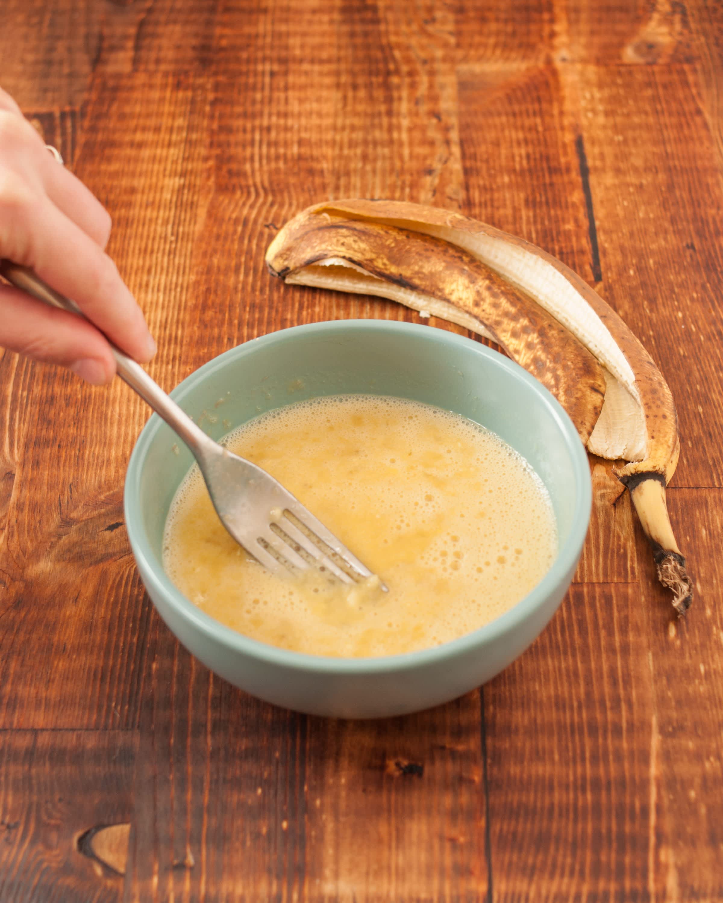 How To Make 2Ingredient Banana Pancakes Kitchn