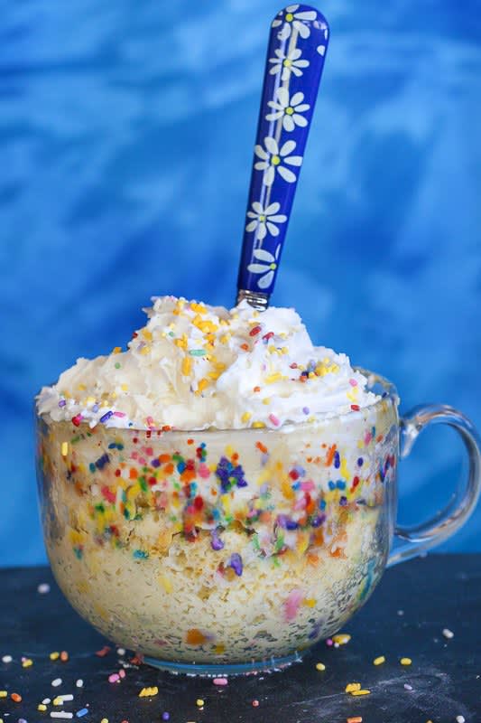 Funfetti Microwave Mug Cake Recipe Kitchn