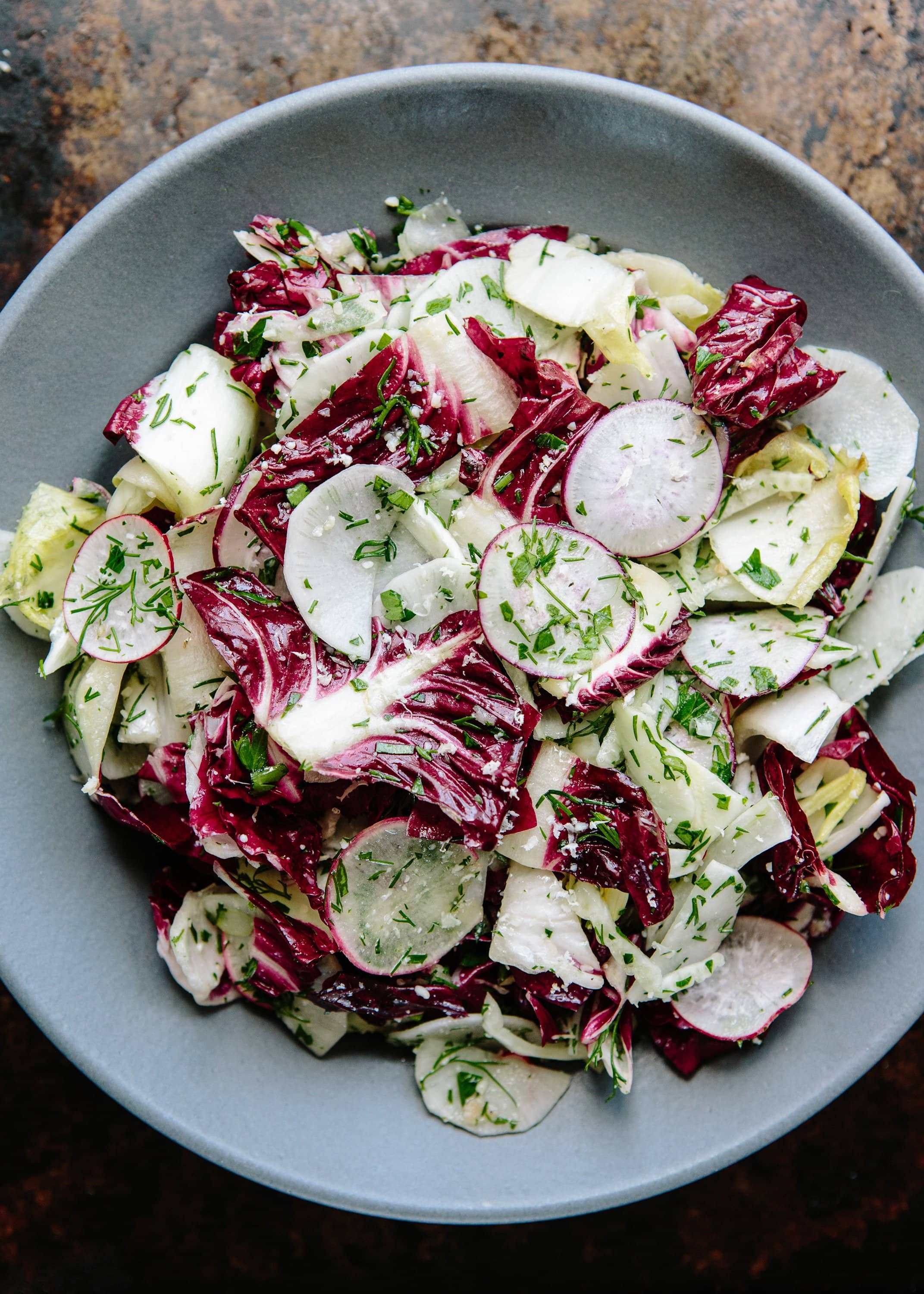 Recipe: Bar Tartine’s Chicory Salad with Anchovy Dressing | Kitchn
