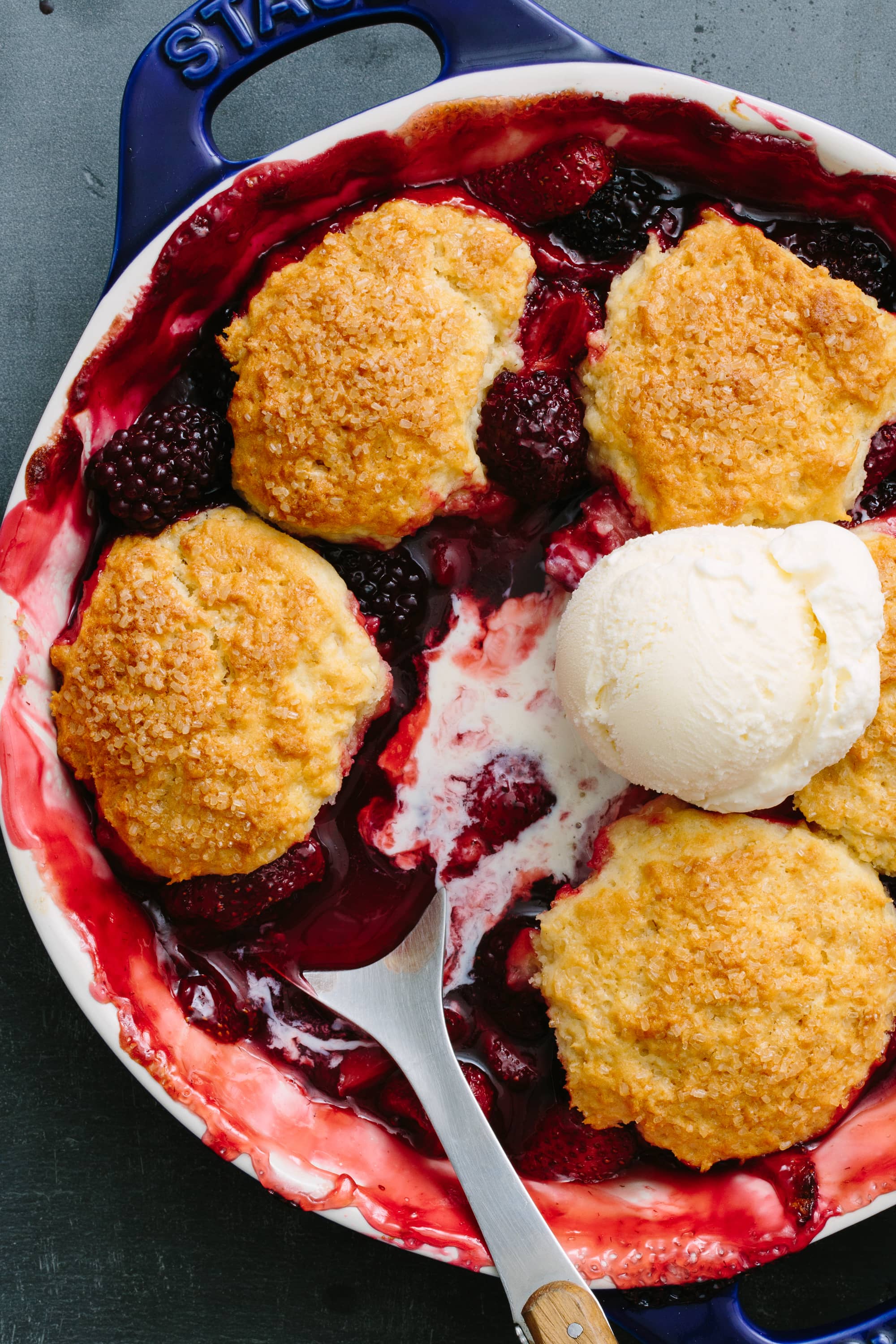 Image result for fruit cobbler