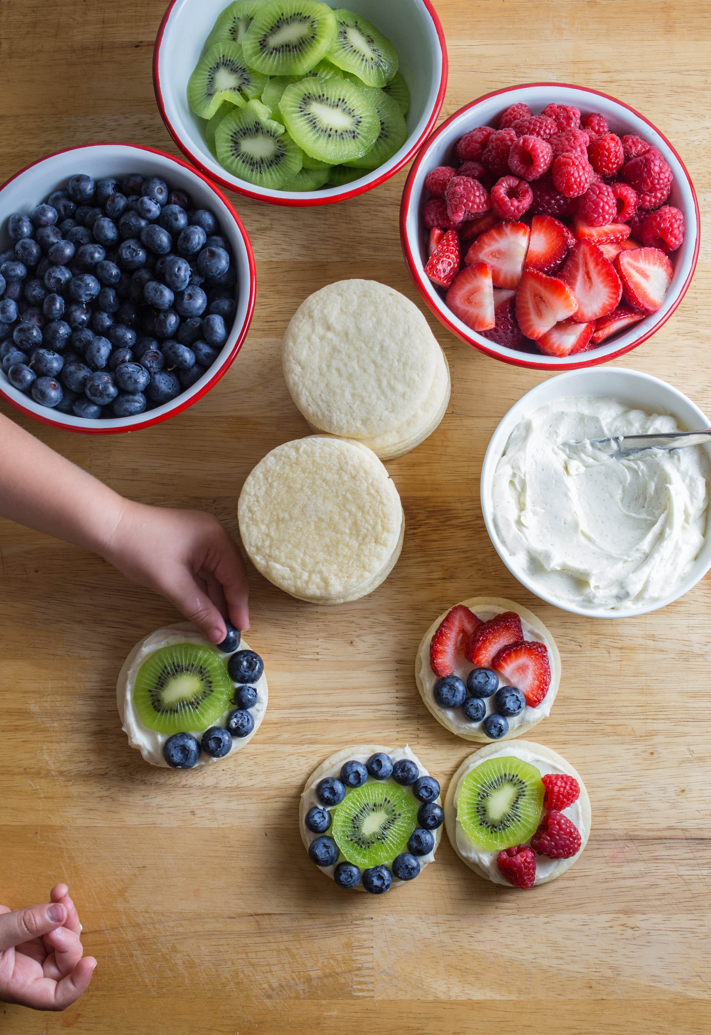 Recipe Mini Fruit Pizzas Kitchn