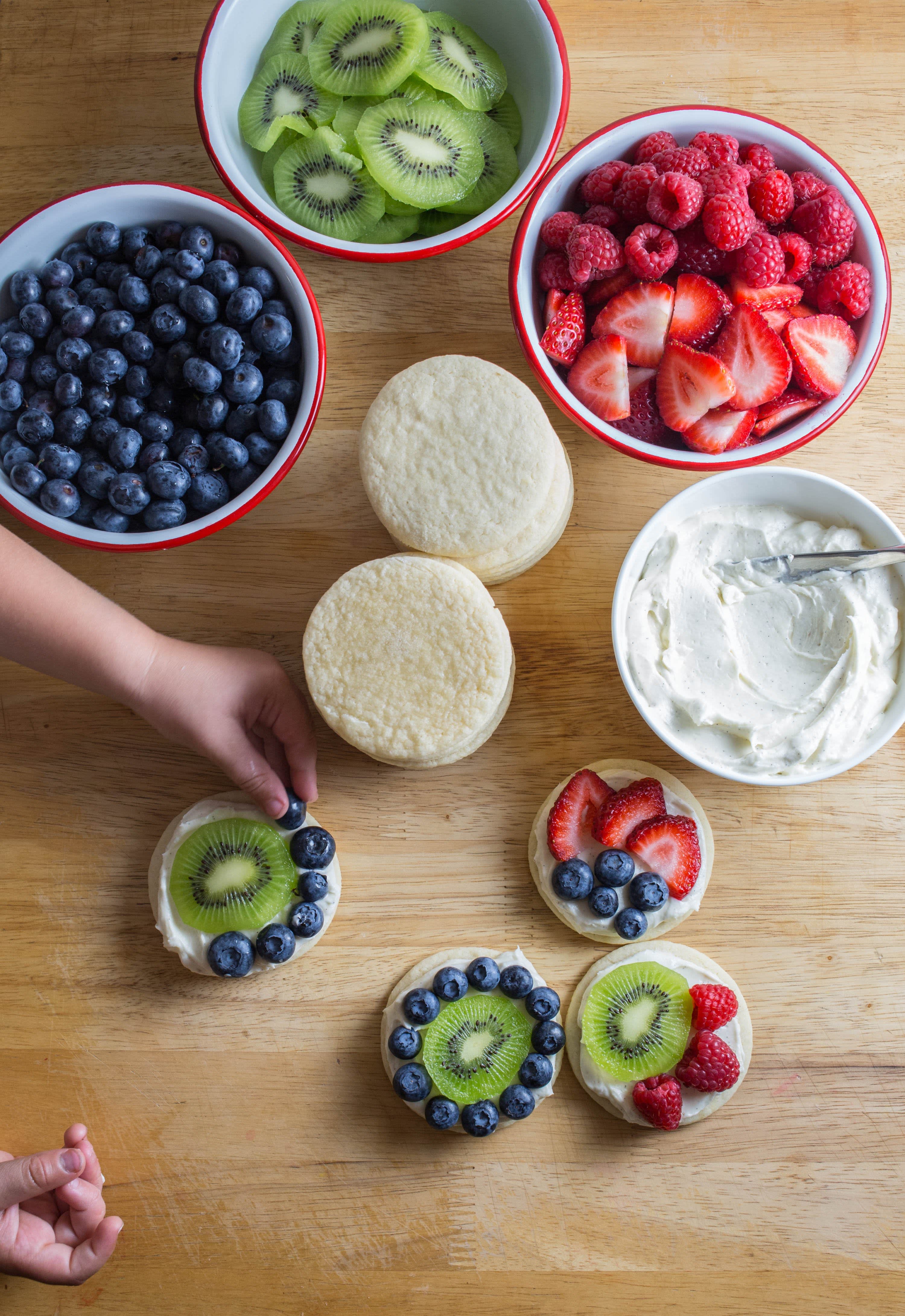 Recipe: Mini Fruit Pizzas | Kitchn