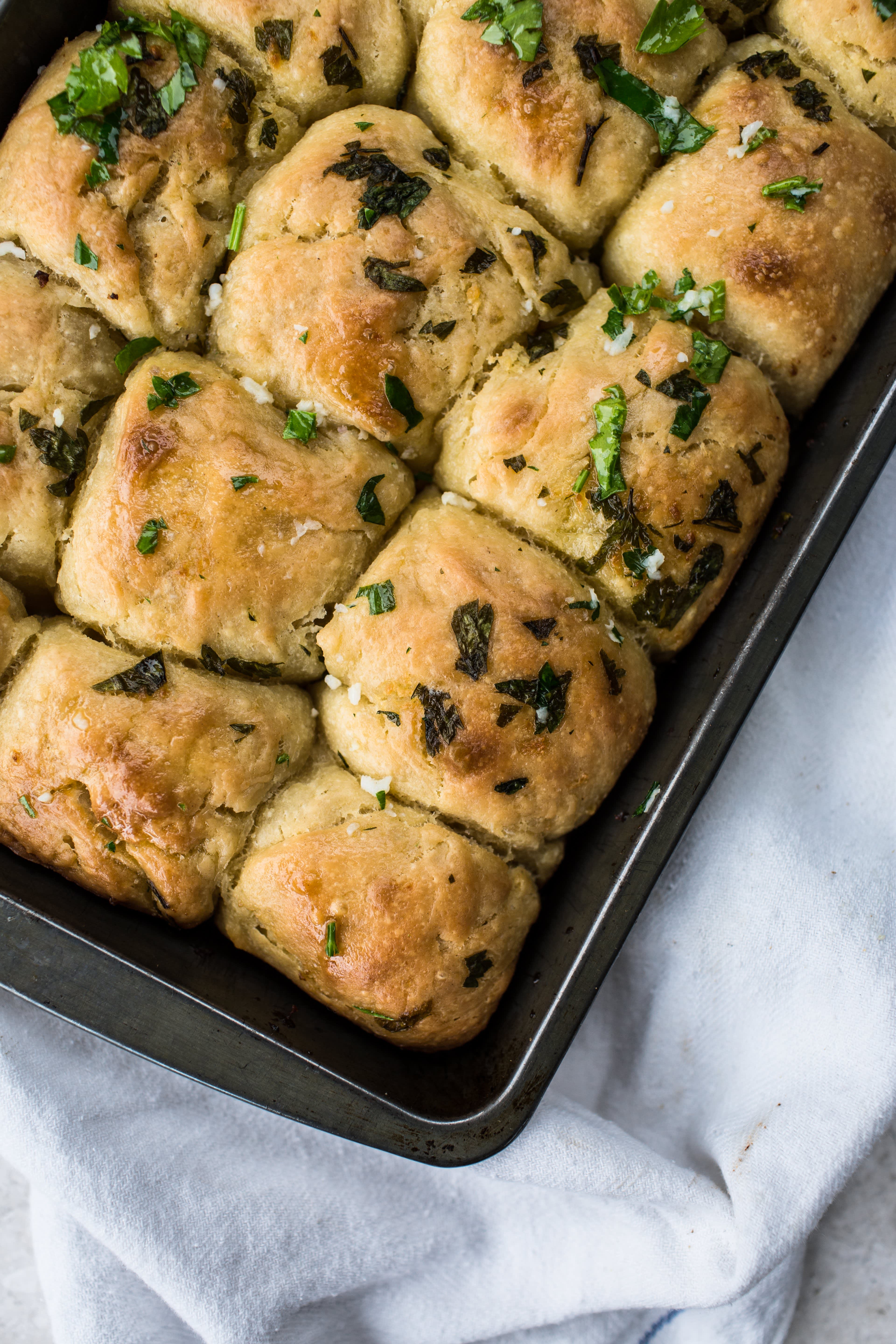 Recipe NoKnead Garlic Tear & Share Bread Kitchn
