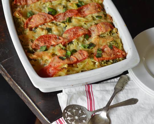 Recipe: Tomato, Broccoli & Mozzarella Pasta Casserole | Kitchn