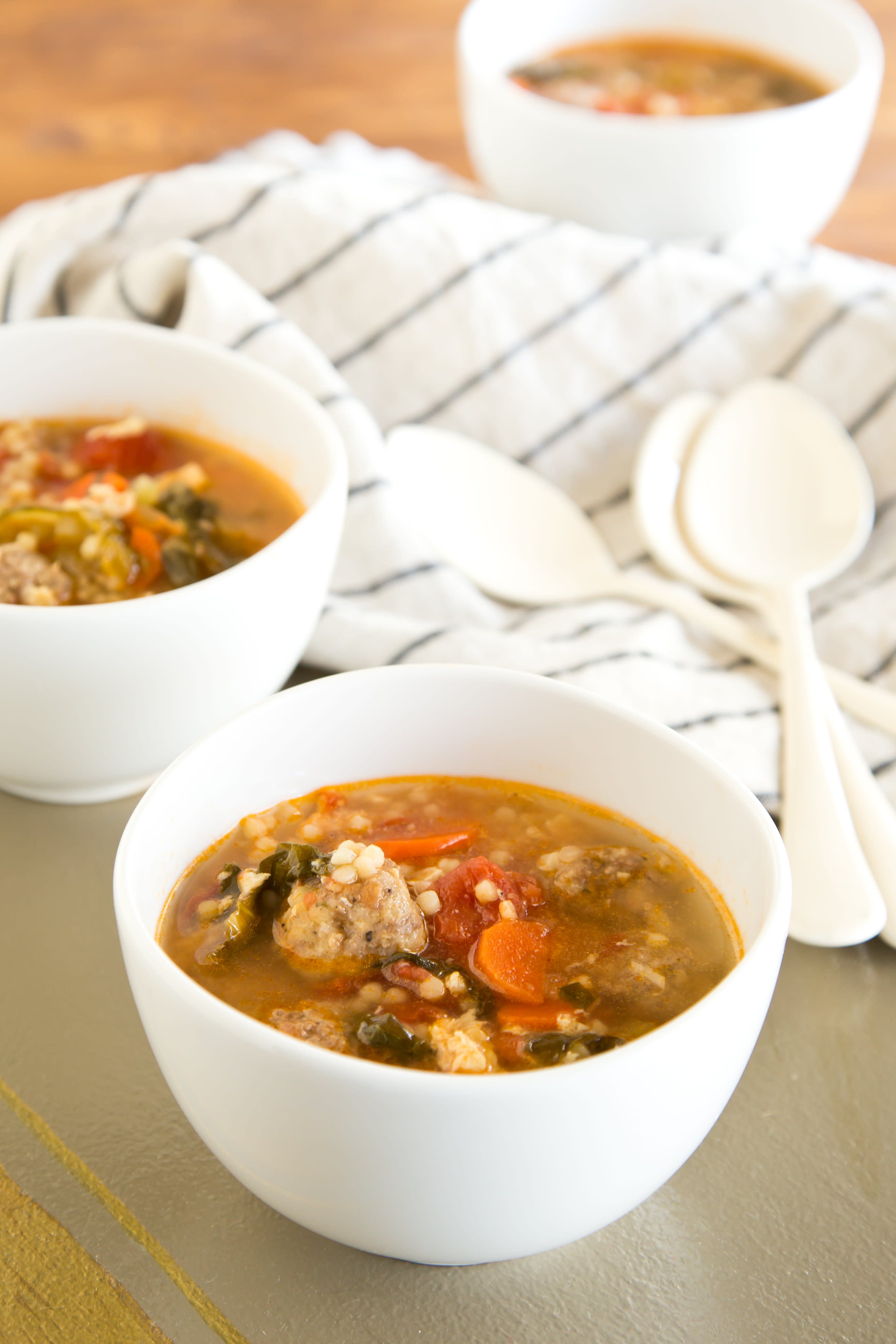 Recipe Chunky Italian Wedding Soup with Pasta Kitchn