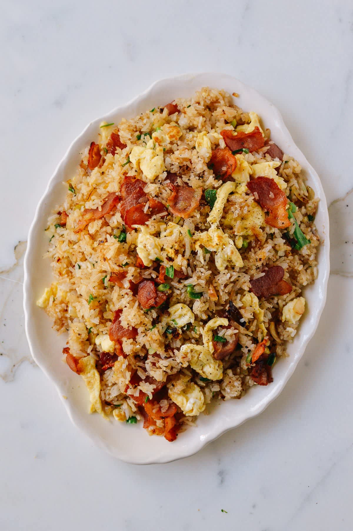 Recipe: Bacon and Egg Fried Rice | Kitchn