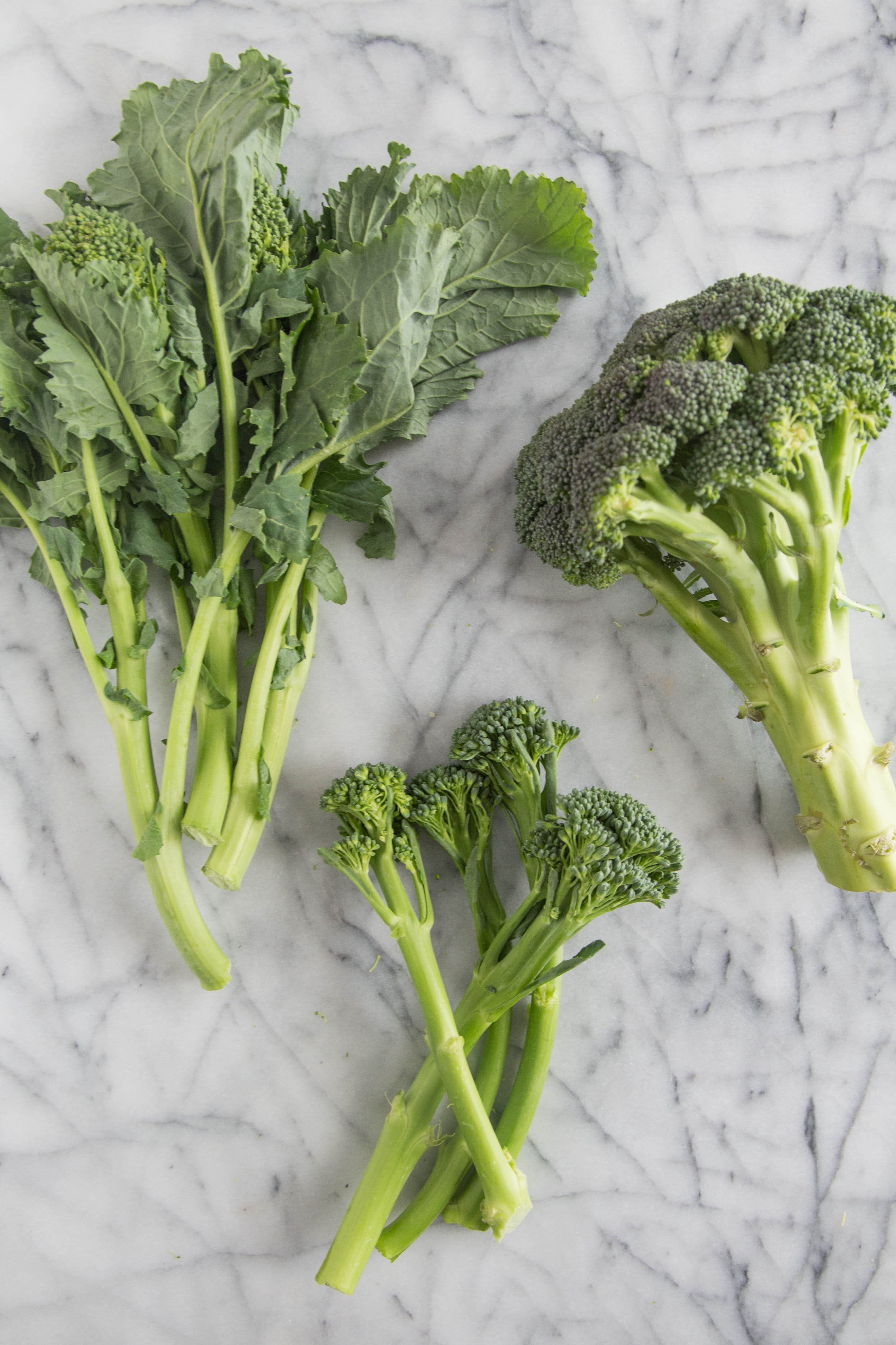 What’s the Difference Between Broccoli, Broccolini, Broccoli Rabe, and