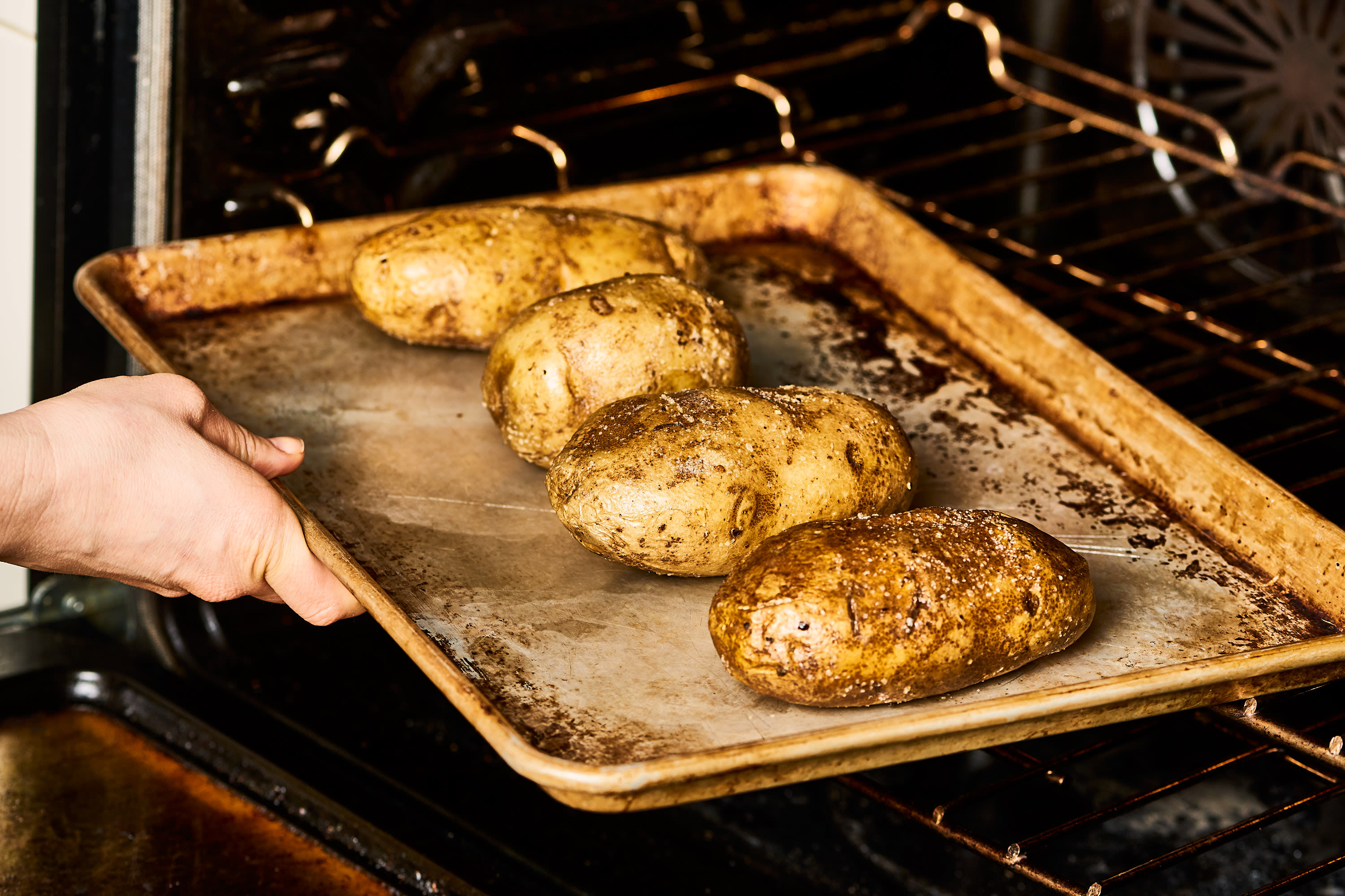 Microwave Baked Potato Recipe Kitchn