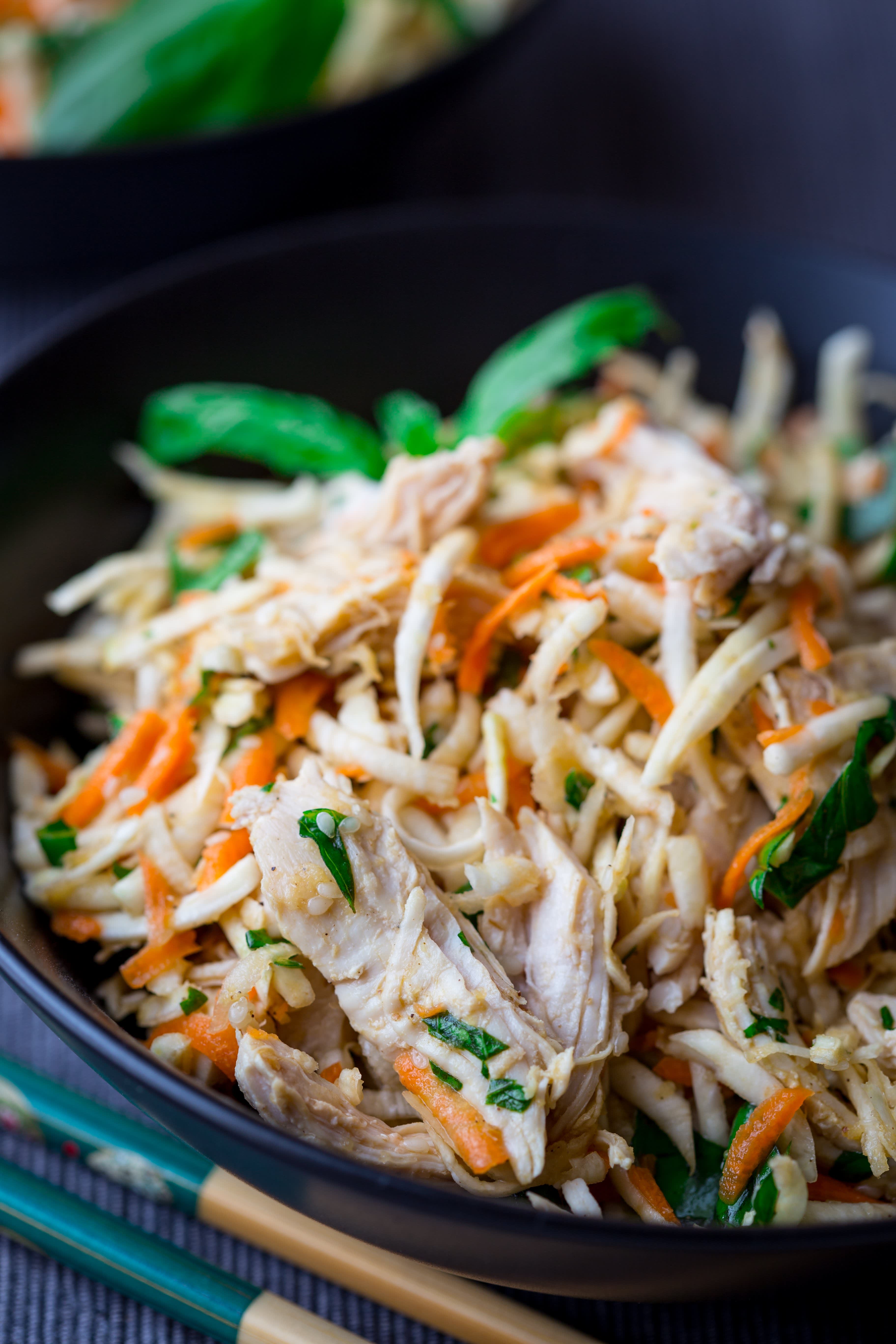Recipe: Sesame Chicken Celery Root Salad | Kitchn
