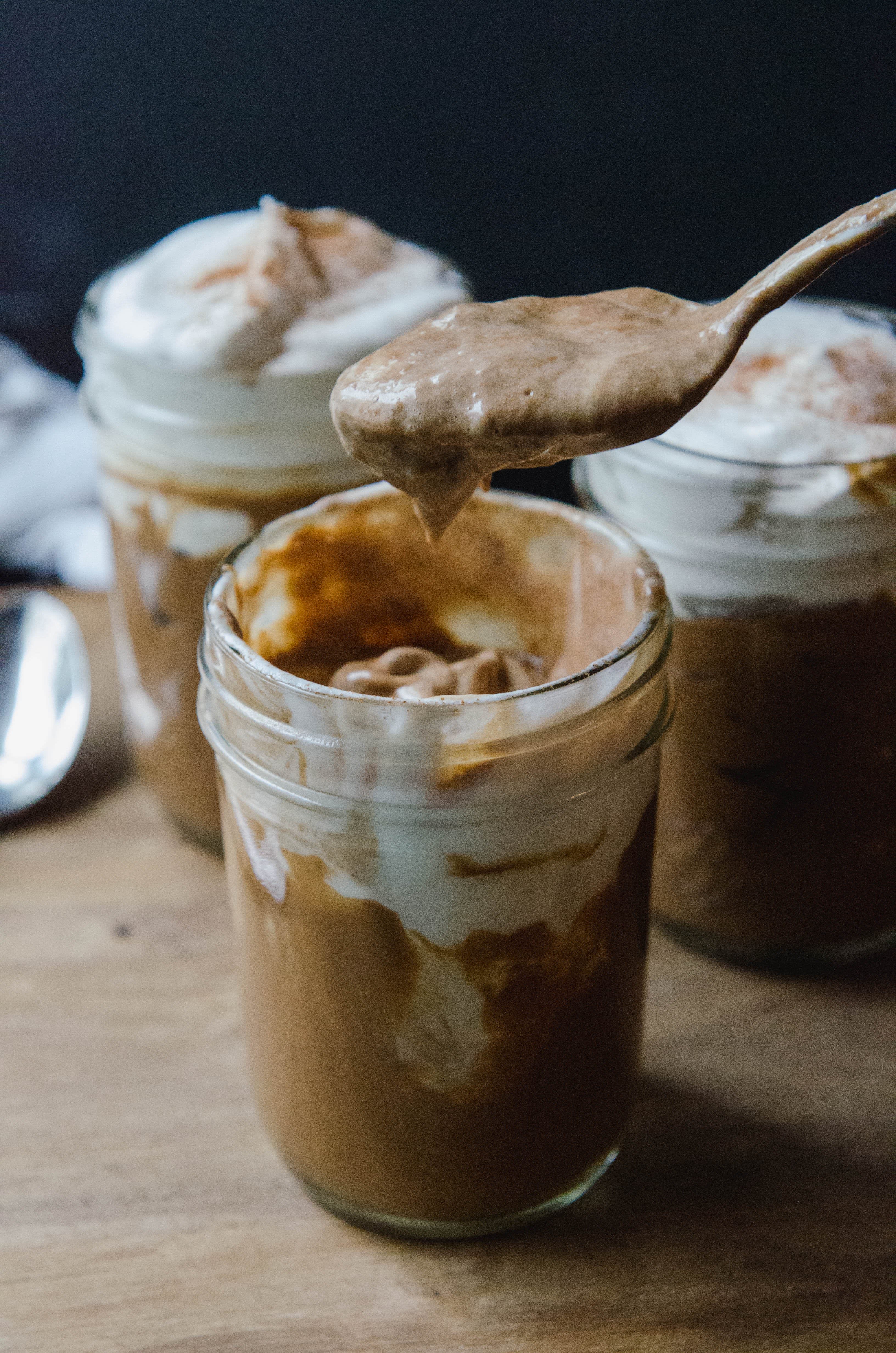 Recipe Chocolate Pudding Cups with Coconut Cream Kitchn