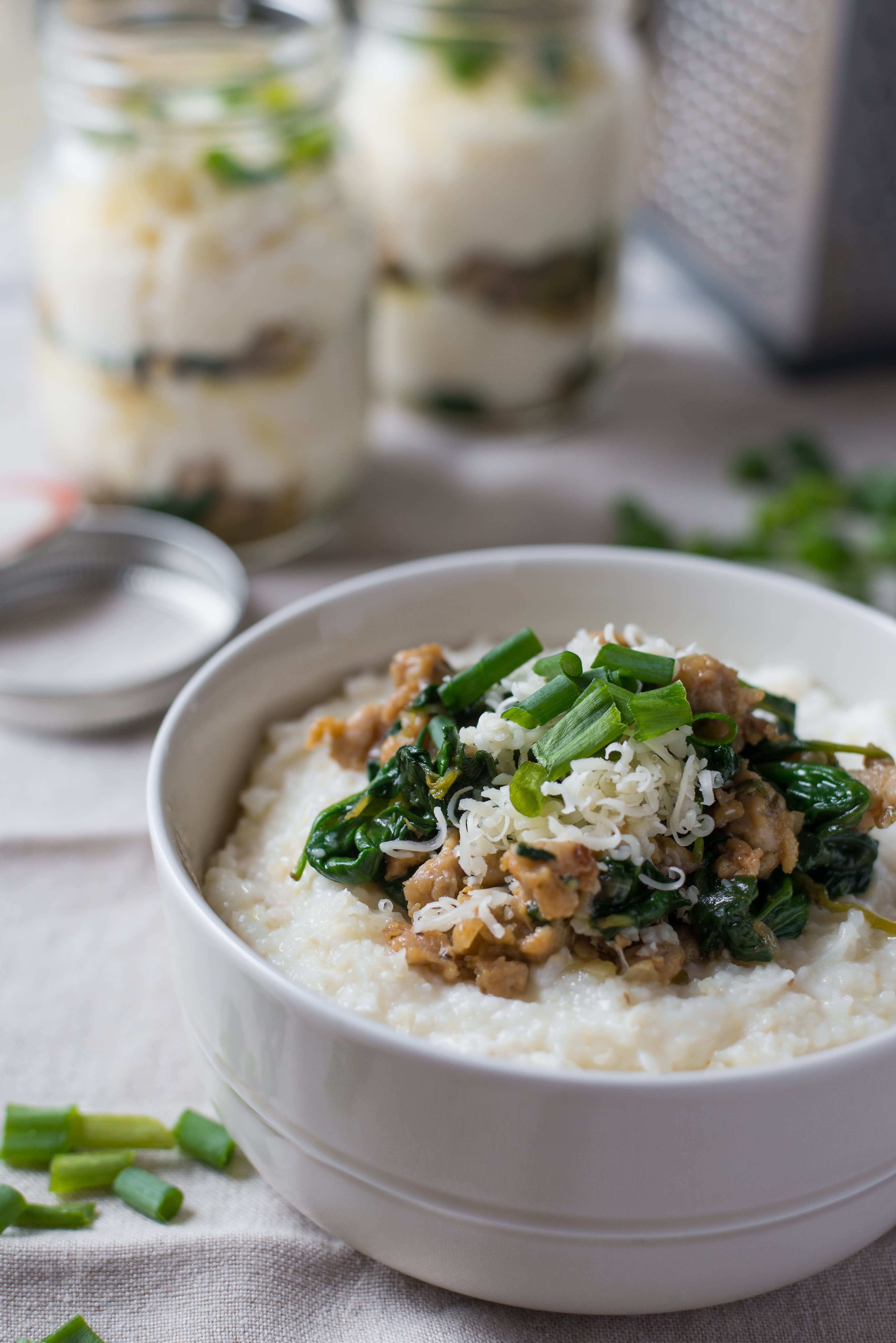 Recipe Savory Grits Breakfast Parfaits Kitchn