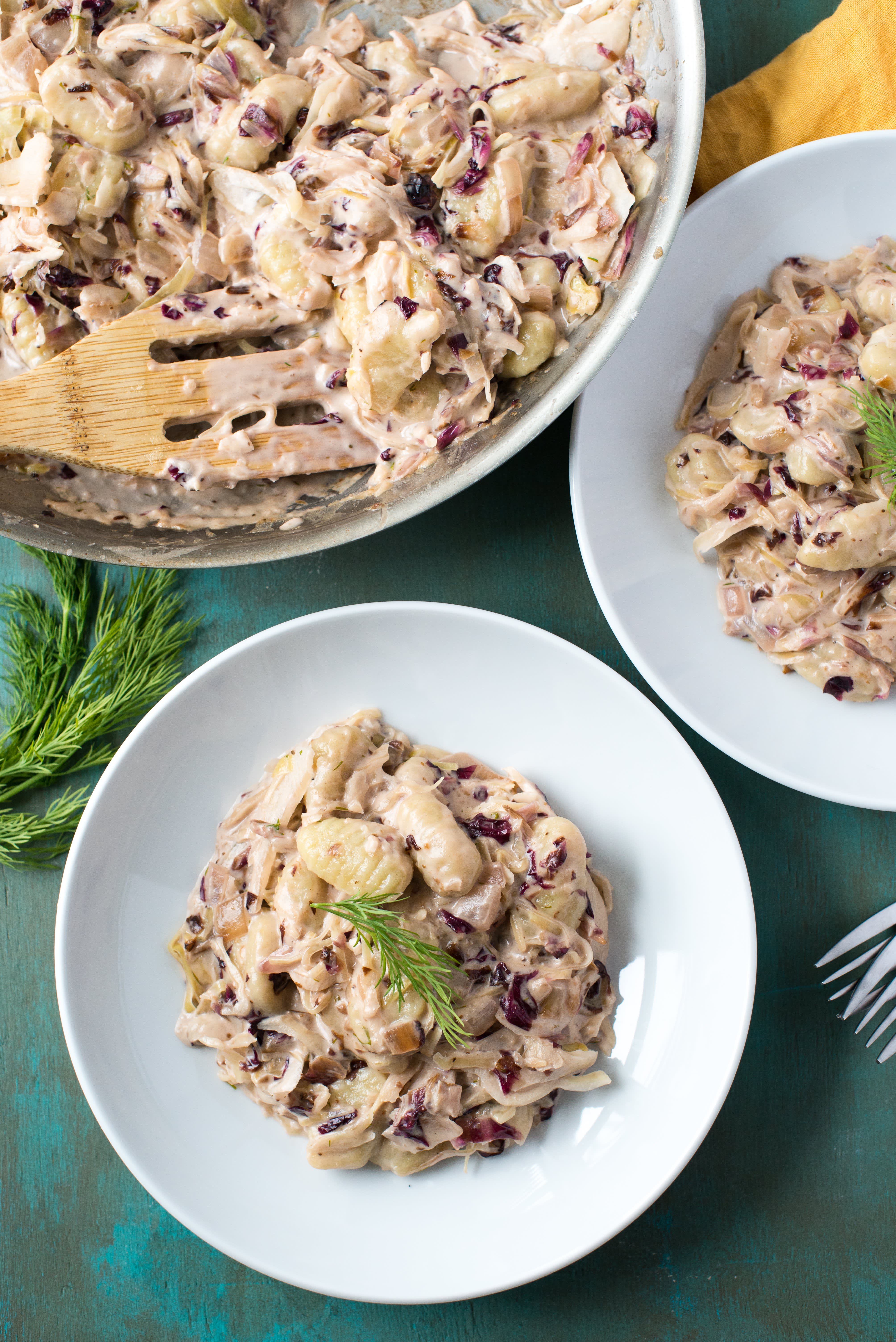 Recipe Creamy Gnocchi and Sauerkraut Kitchn