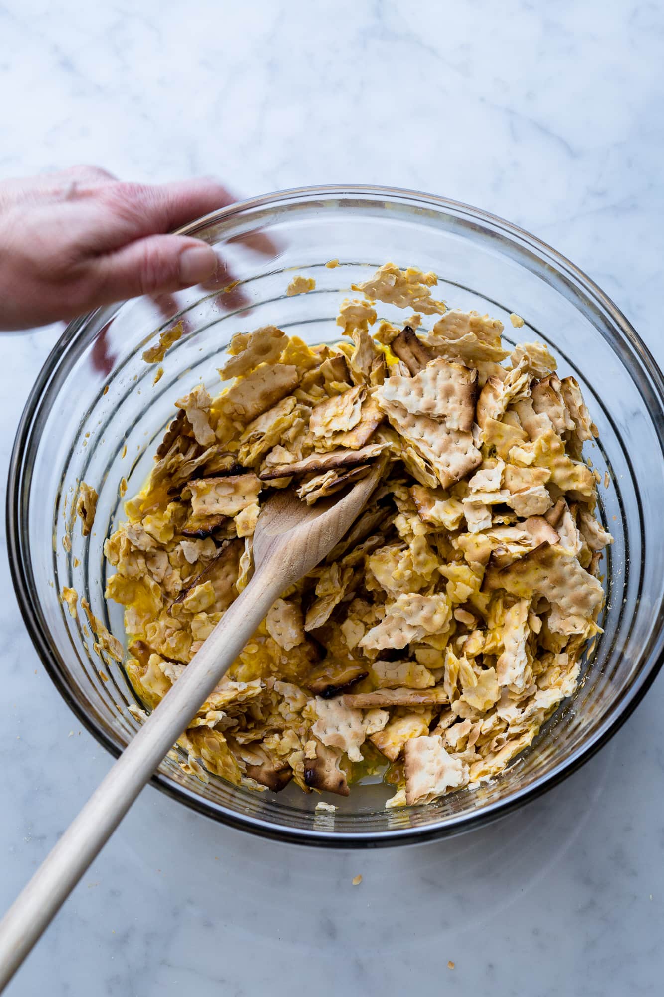 How To Make Creamy, Crunchy Matzo Brei Kitchn