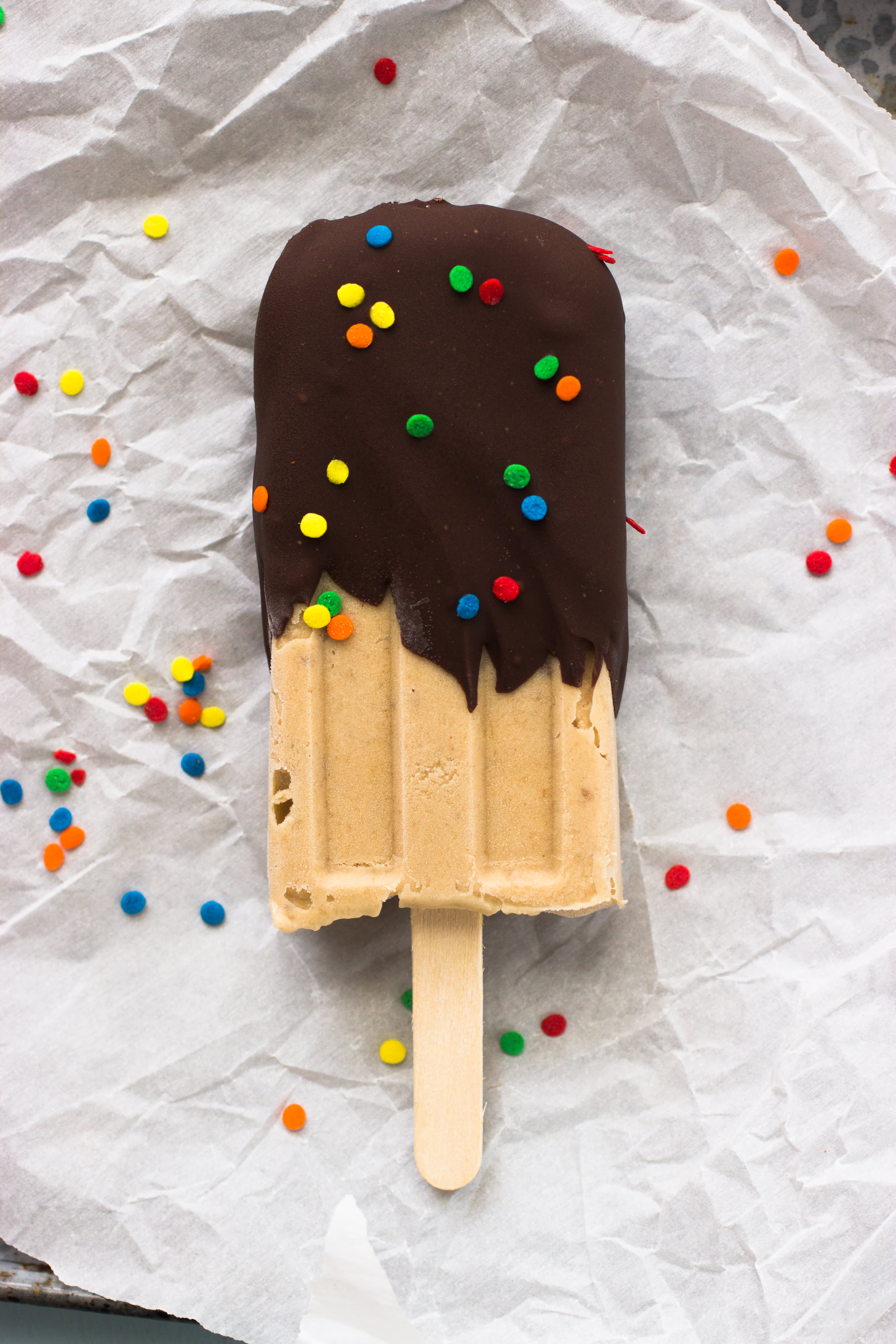 Recipe 3Ingredient Peanut Butter and Banana Popsicles Kitchn