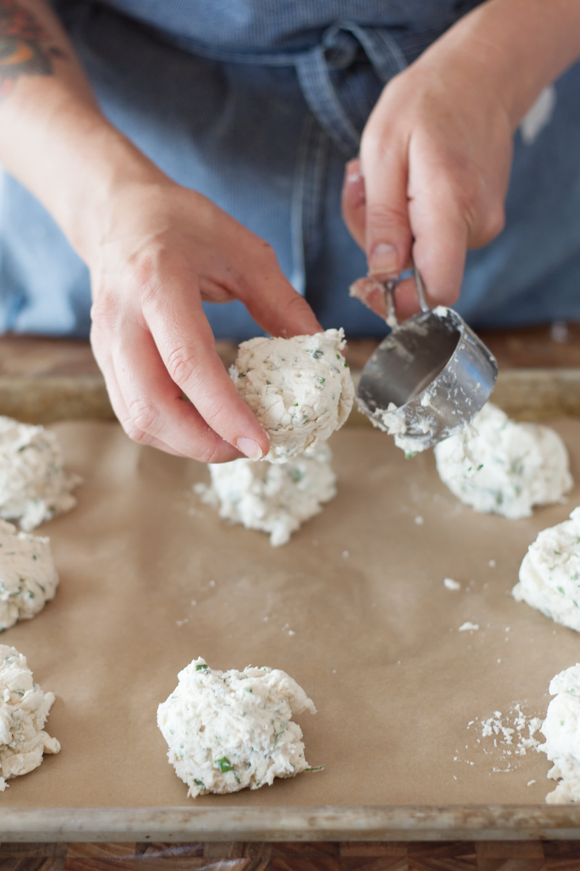 How To Make 2Ingredient Yogurt Drop Biscuits Kitchn