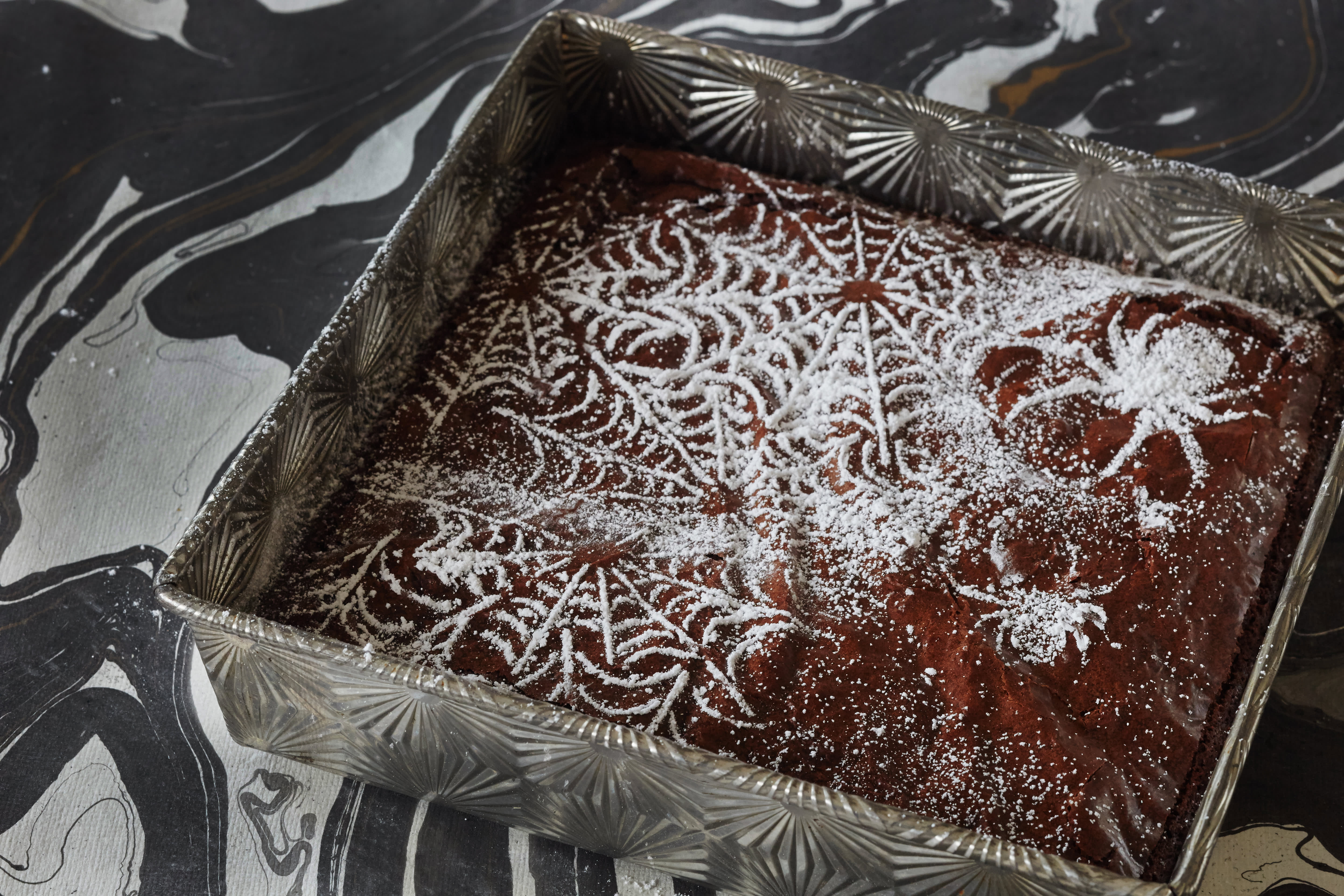 Brownies Go Boo! With Powdered Sugar Stencils Kitchn