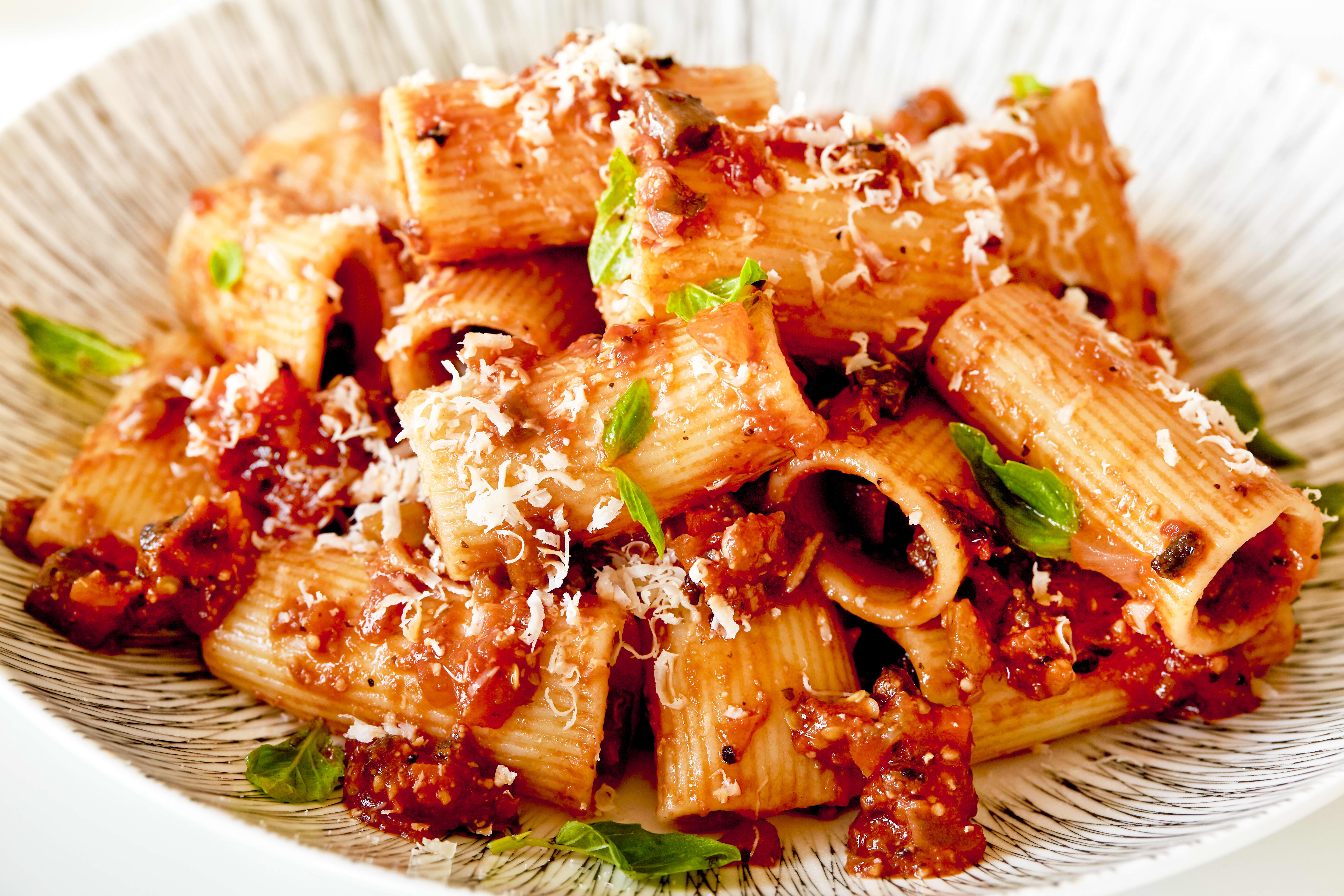 Recipe Roasted Eggplant and Mushroom Bolognese Kitchn