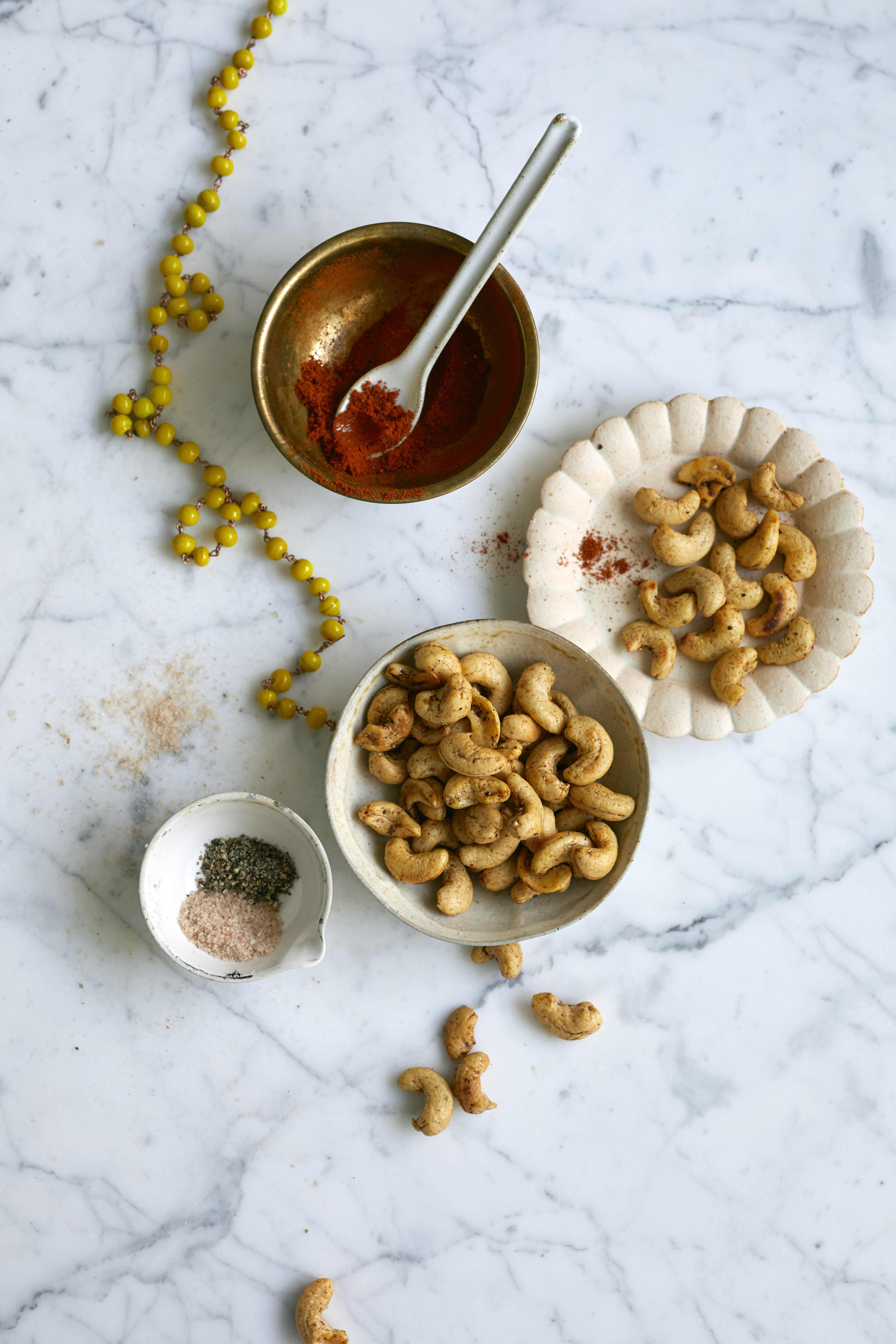 Recipe Black SaltandPepper Roasted Cashews Kitchn